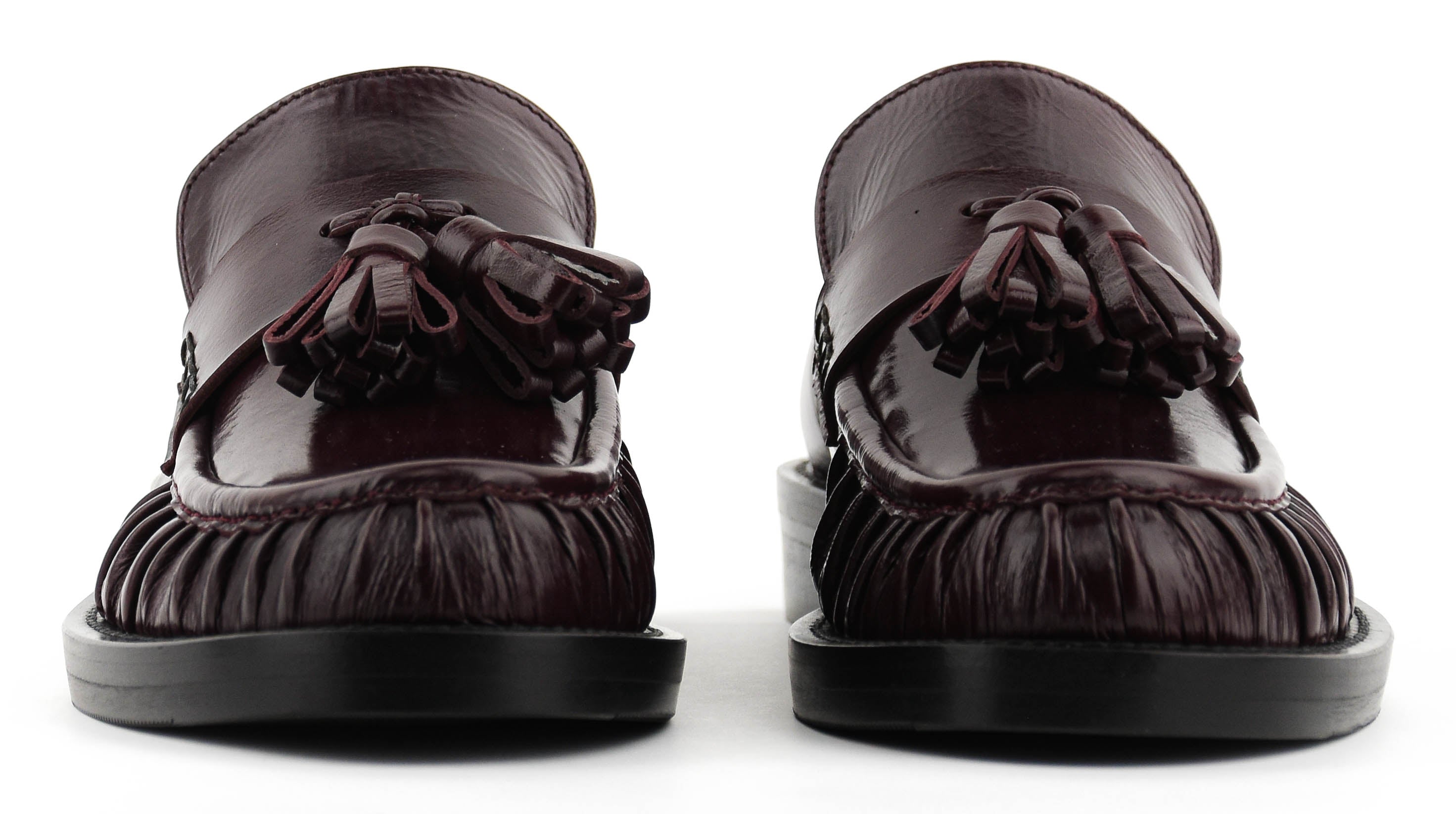 PAUL WARMER LOAFER BURGUNDY TASSELS
