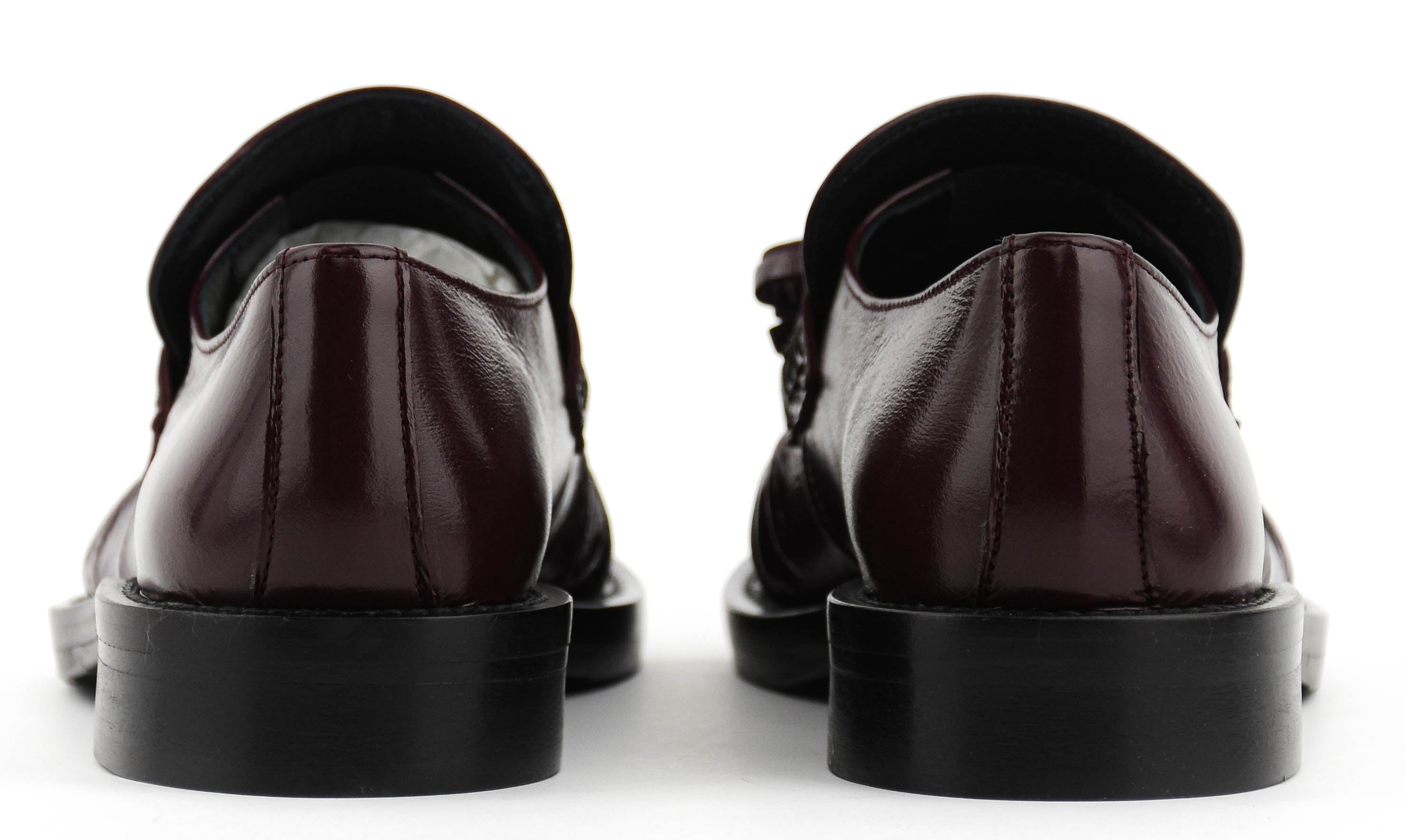 PAUL WARMER LOAFER BURGUNDY TASSELS