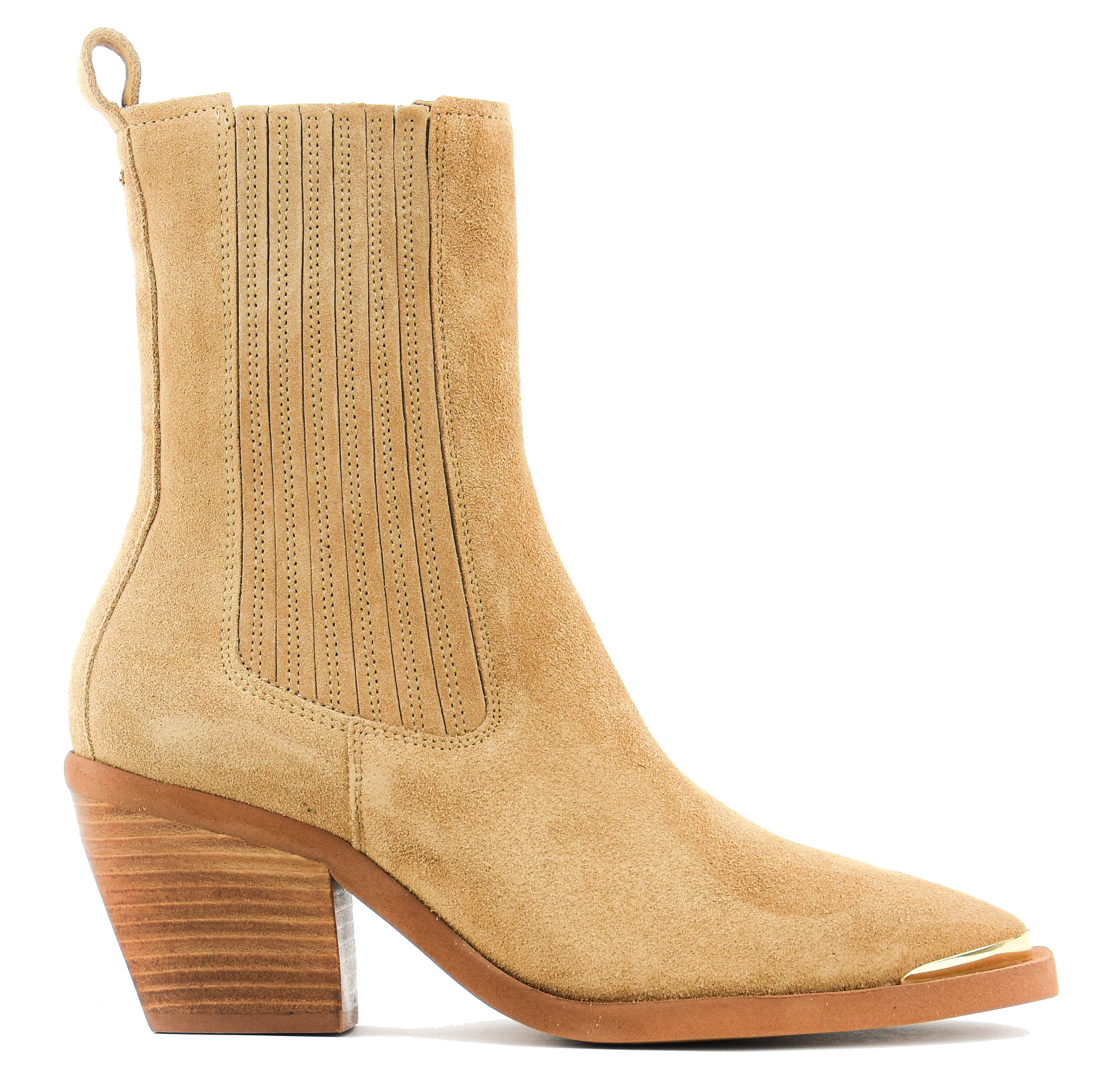 NUBIKK LIV LOUA METAL BOOT OAK SUEDE