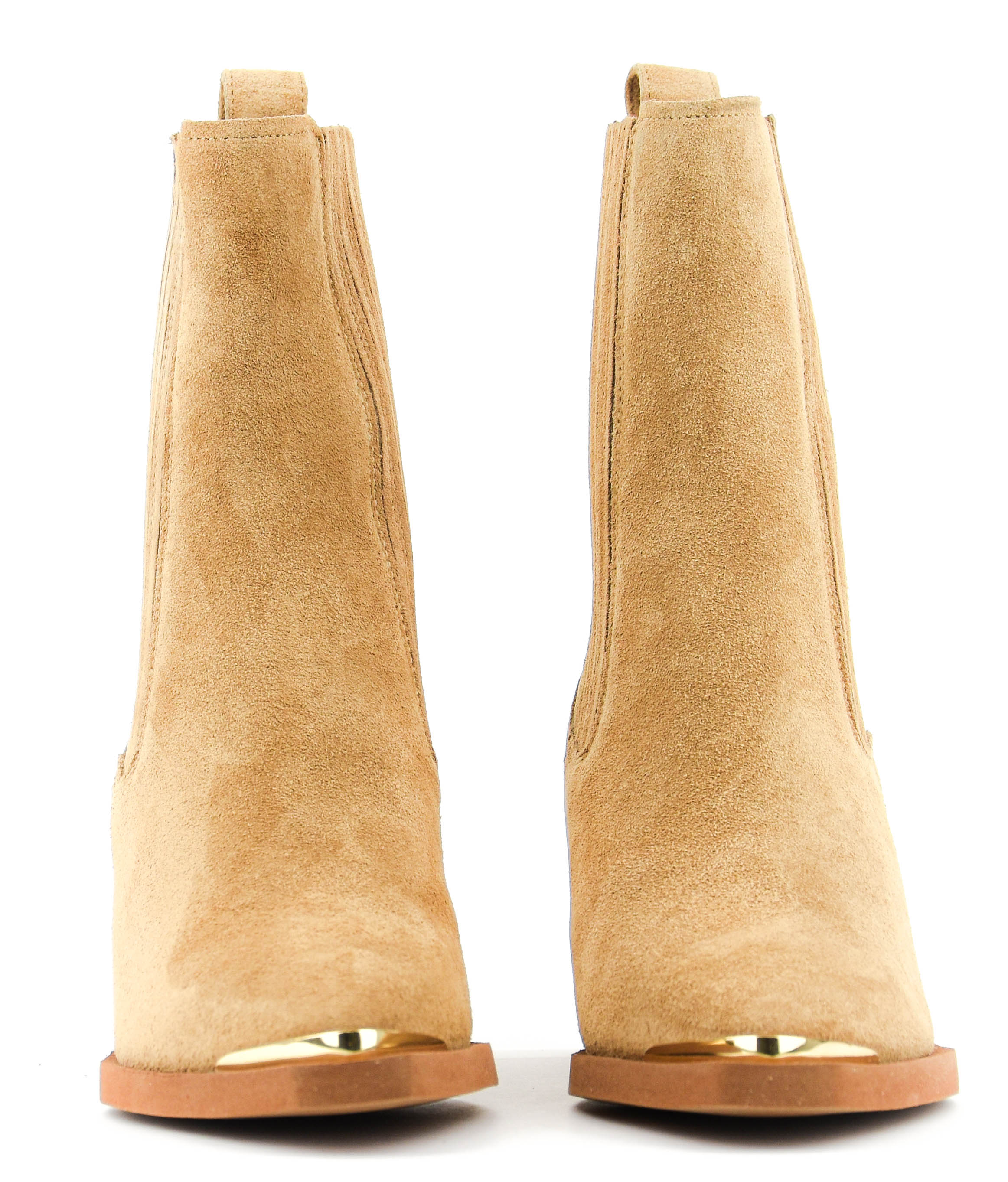 NUBIKK LIV LOUA METAL BOOT OAK SUEDE
