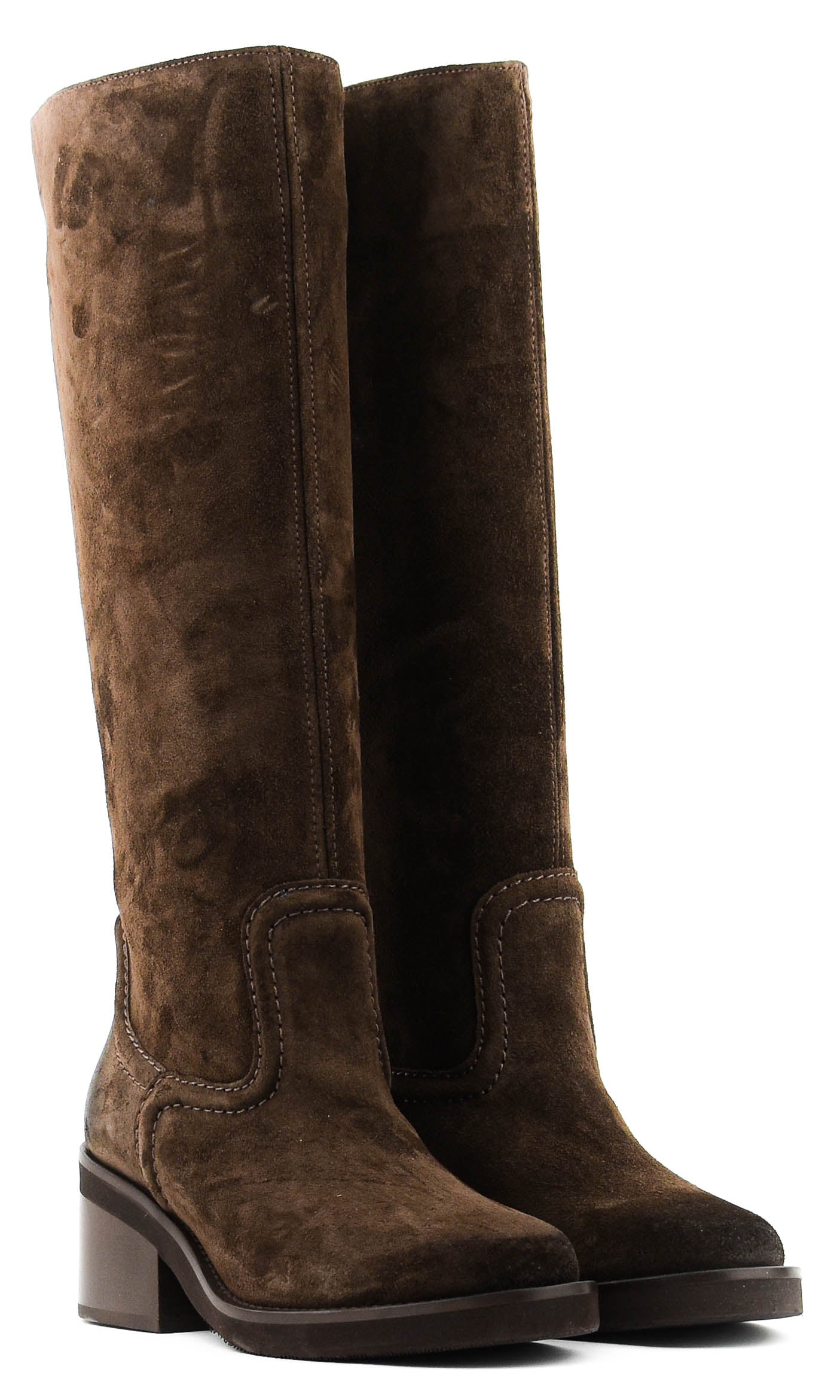 NUBIKK CASSY BOOT DARK BROWN