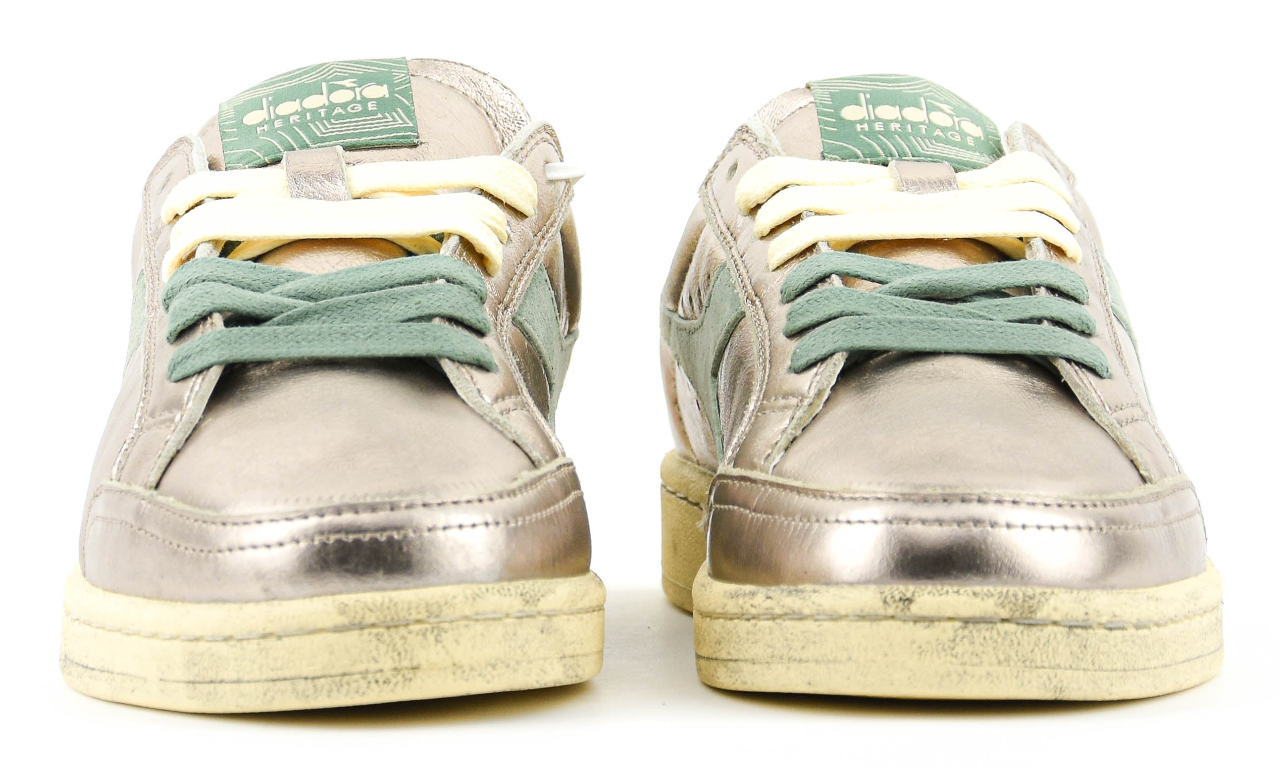DIADORA PRESTIGE SNEAKER METAL USED BEIGE SESAM
