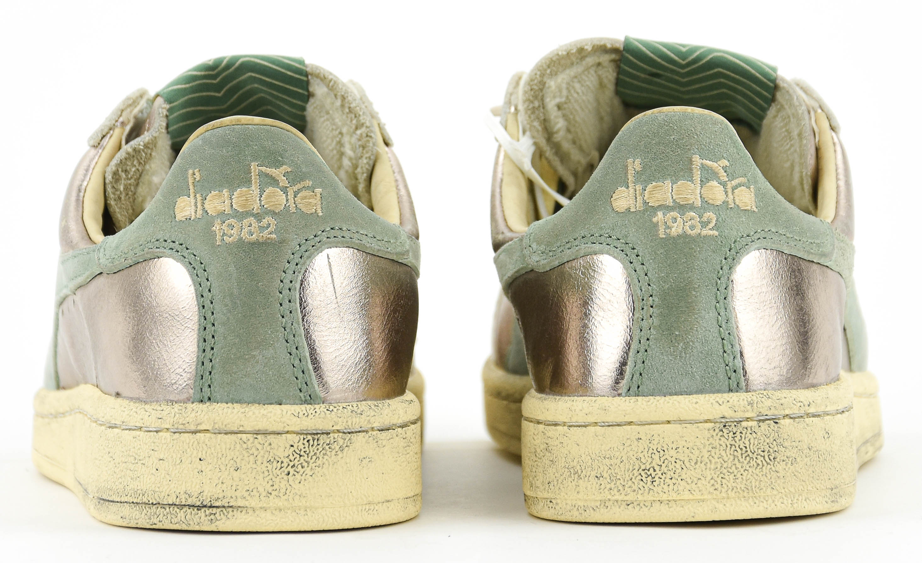 DIADORA PRESTIGE SNEAKER METAL USED BEIGE SESAM