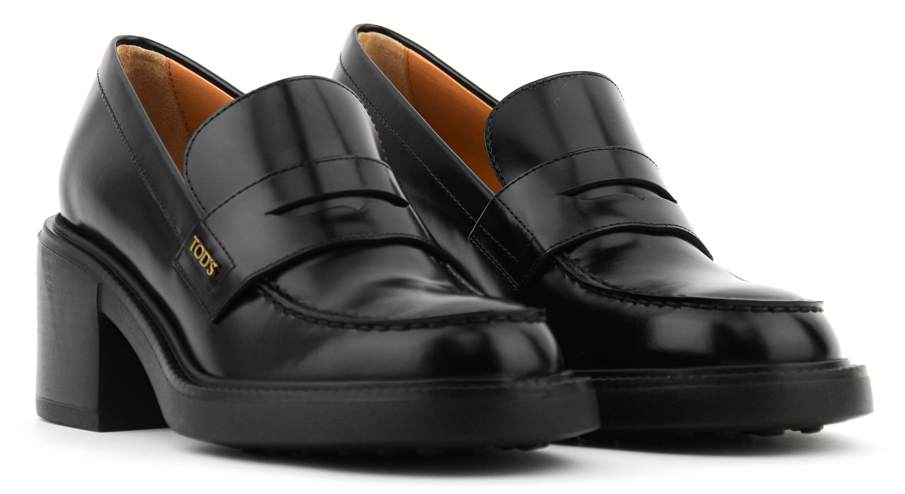 TOD'S LOAFER LEATHER BLACK