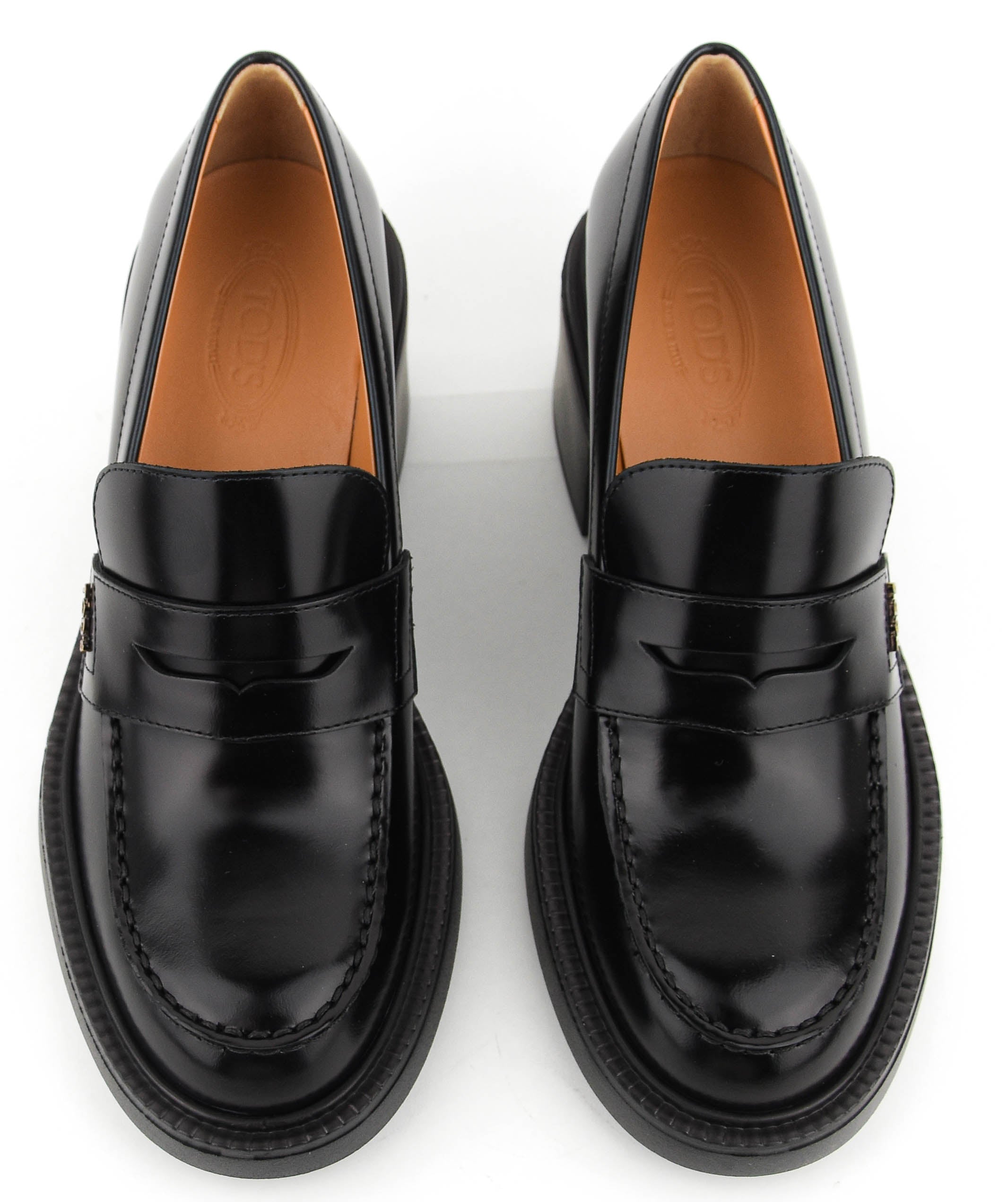 TOD'S LOAFER LEATHER BLACK