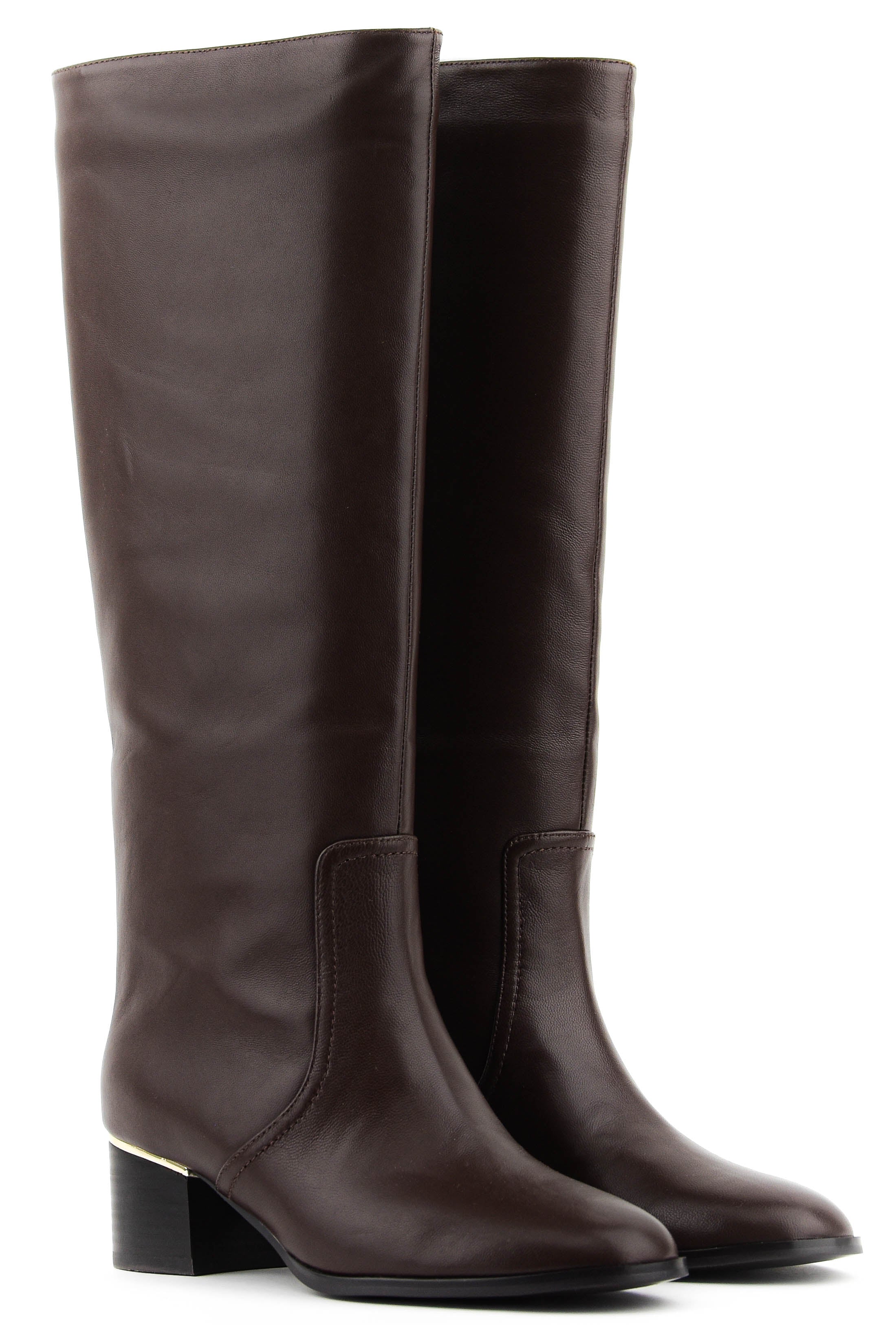 LOLA CRUZ LONG BOOT DARB BROWN