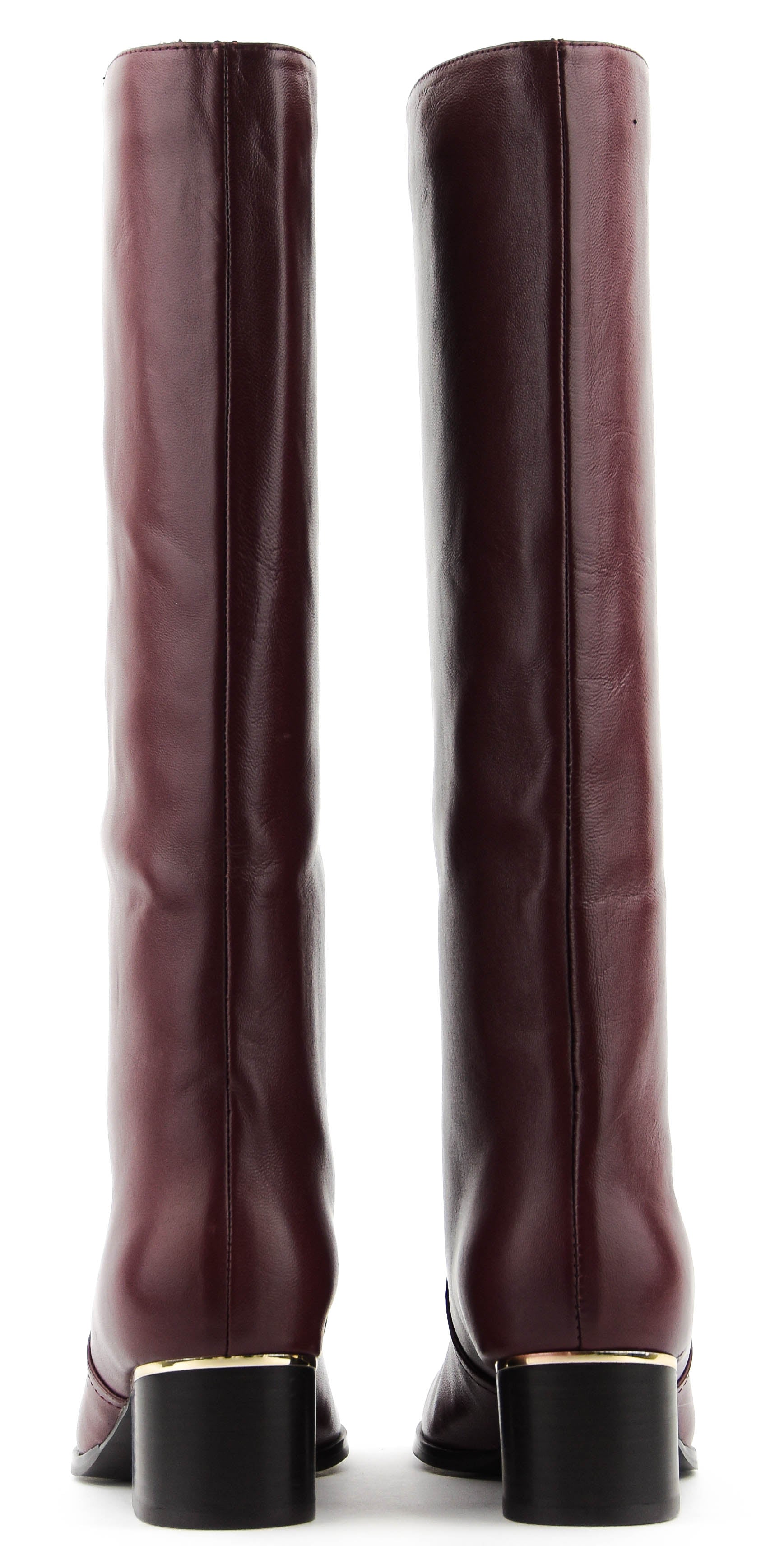 LOLA CRUZ LONG BOOT BURGUNDY