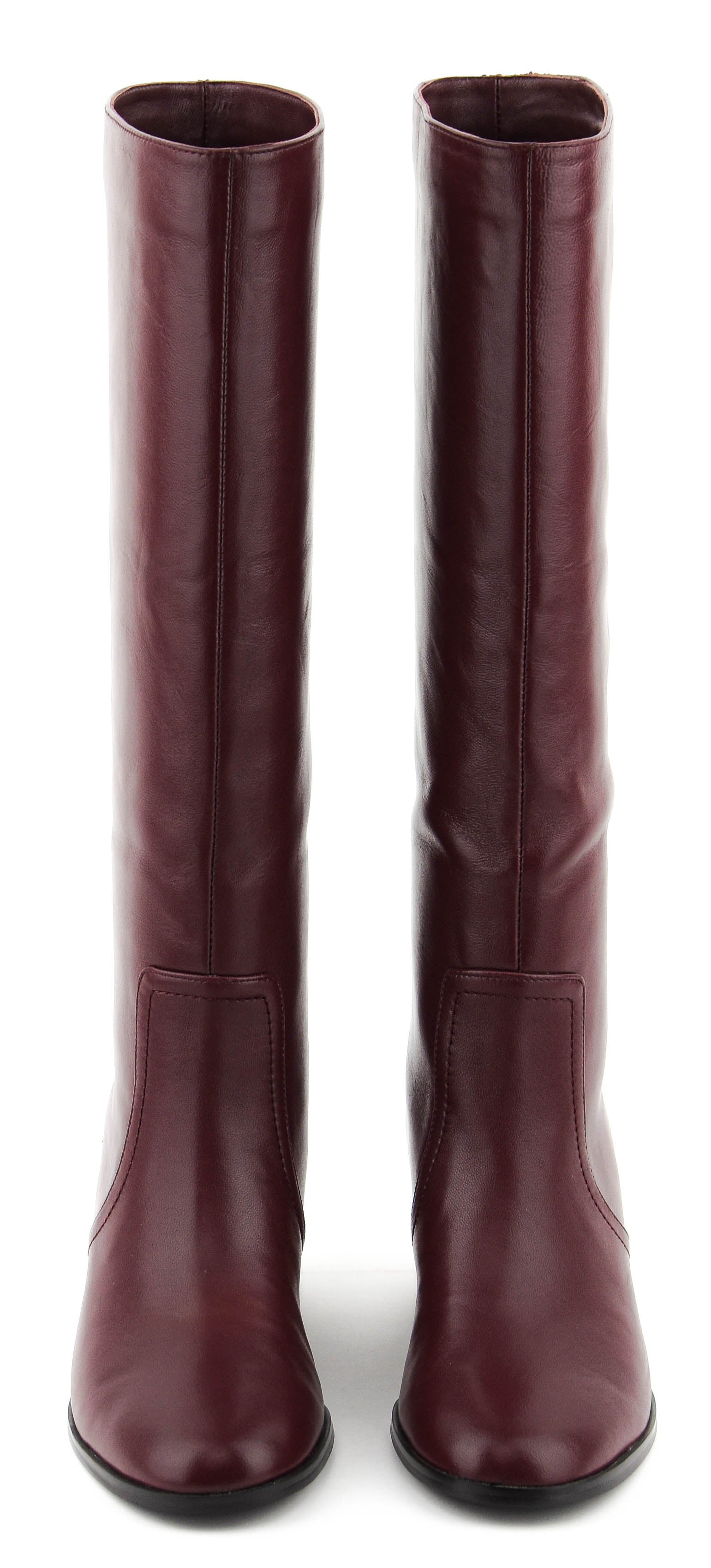 LOLA CRUZ LONG BOOT BURGUNDY