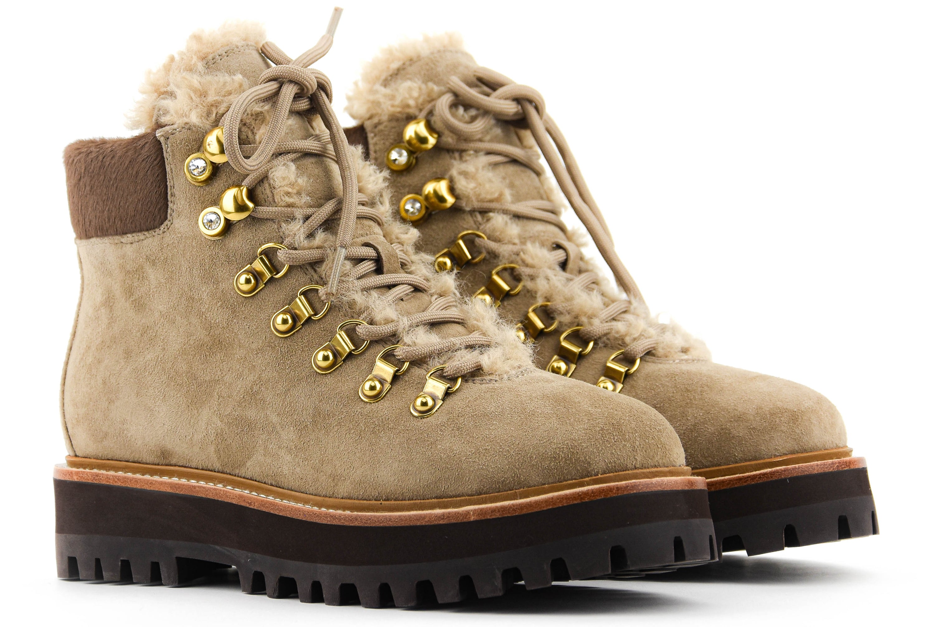 LOLA CRUZ BERG BOOT TAUPE
