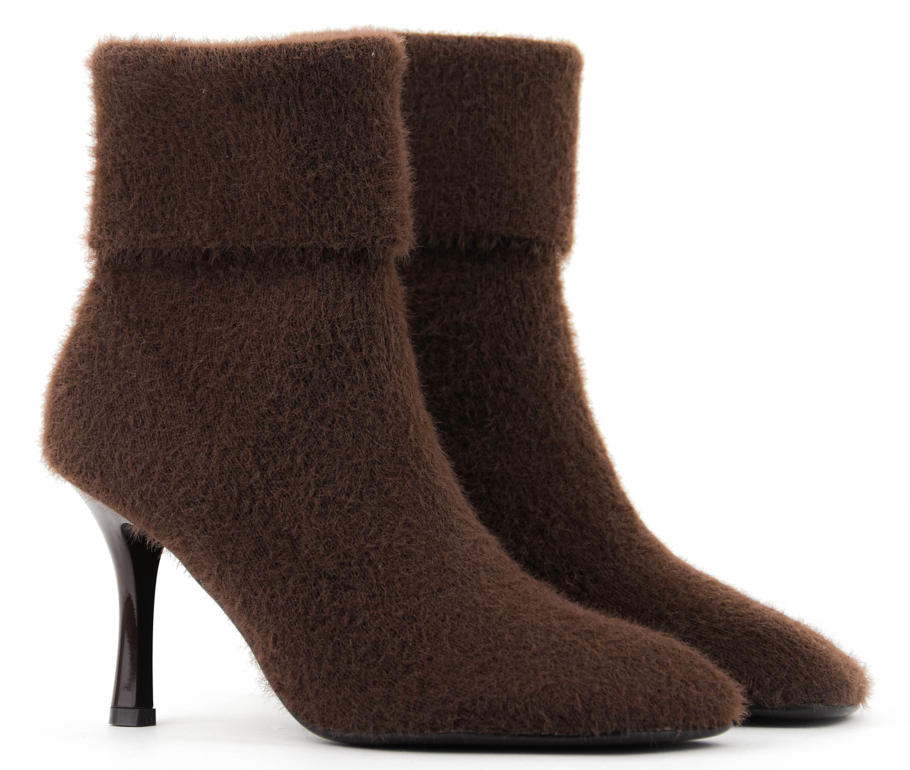 LOLA CRUZ WOOL STRETCH BROWN