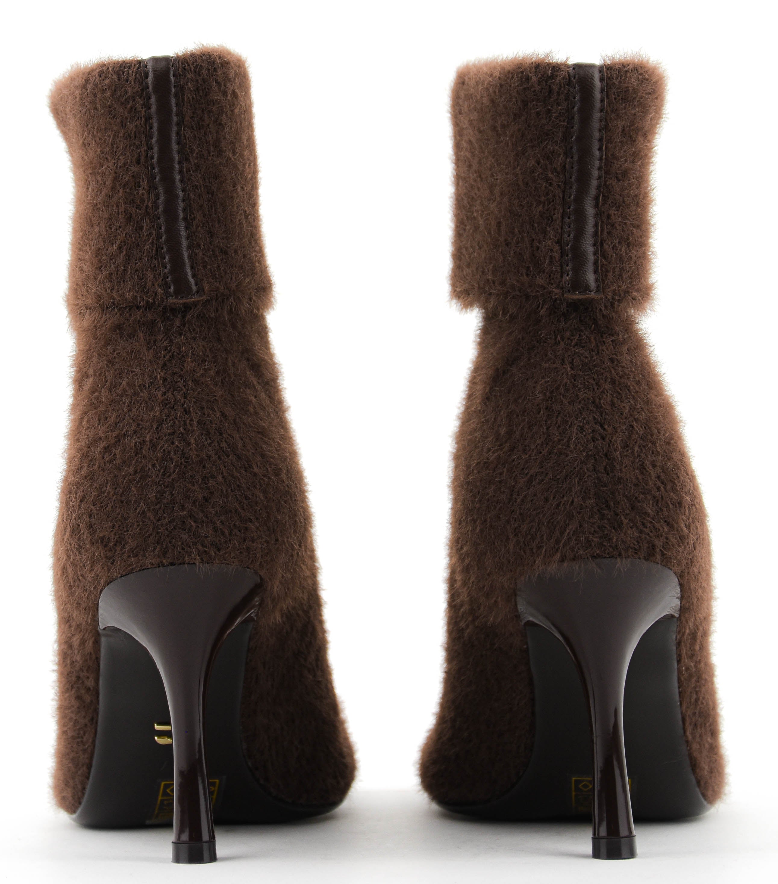 LOLA CRUZ WOOL STRETCH BROWN