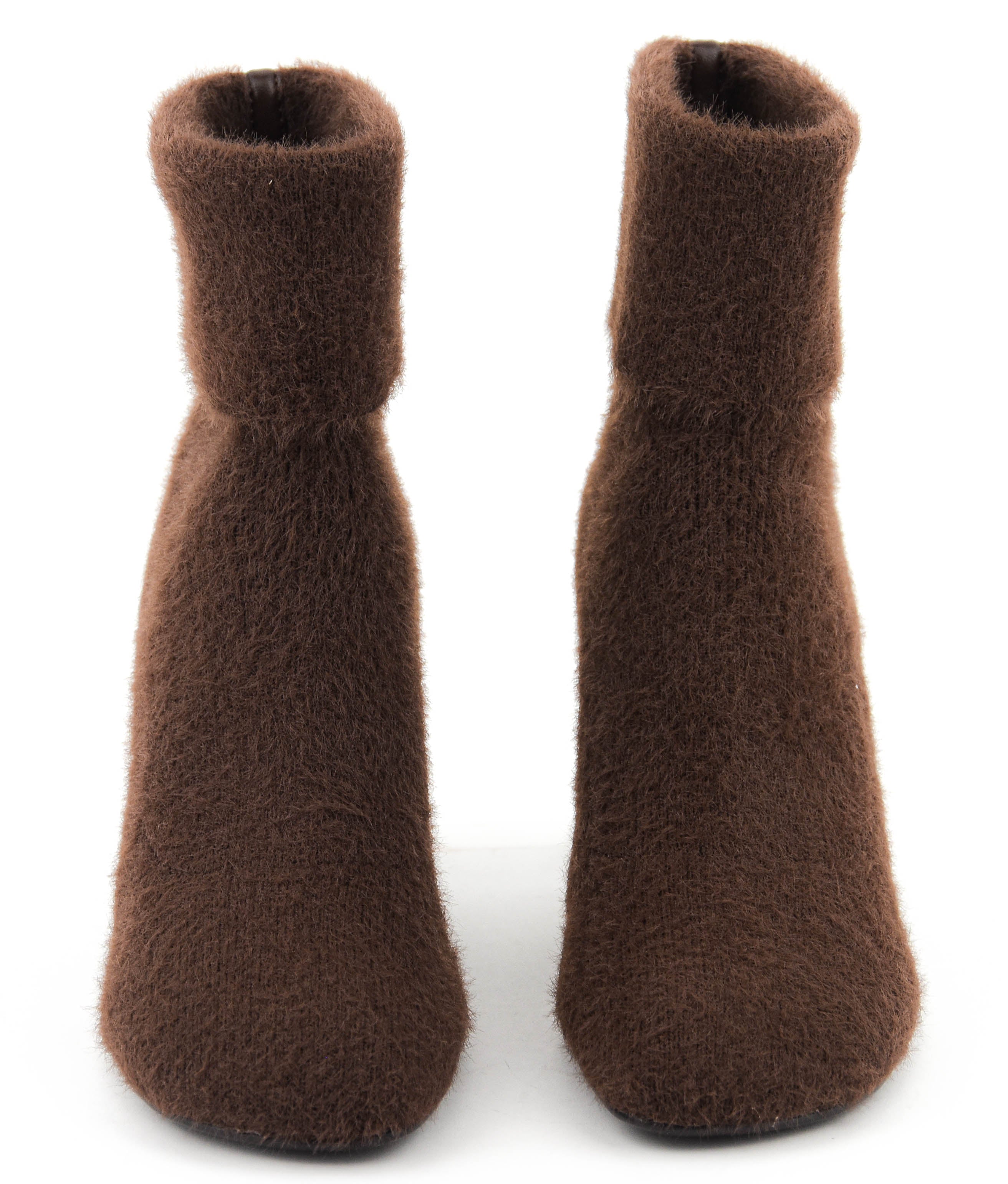 LOLA CRUZ WOOL STRETCH BROWN