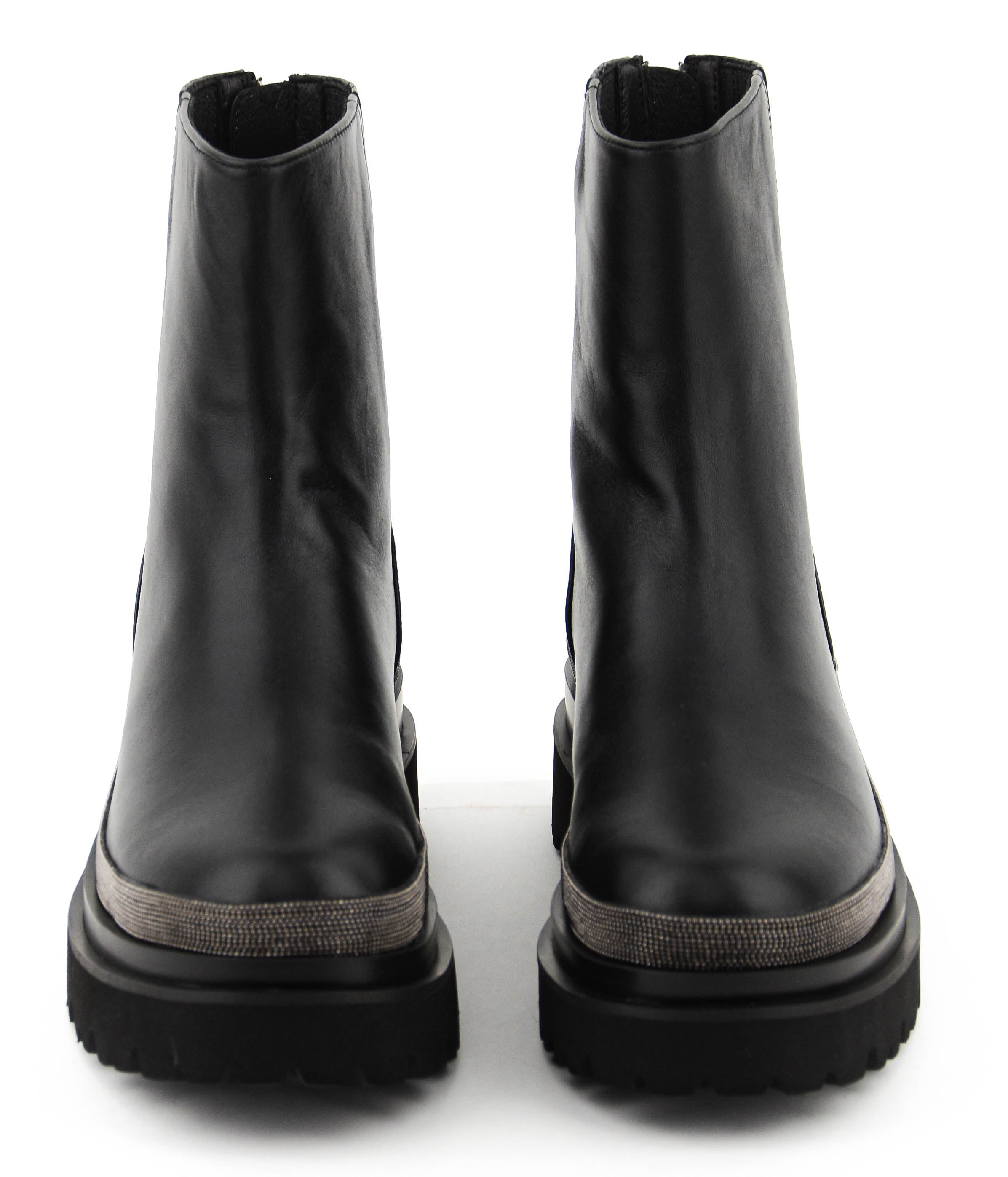 LOLA CRUZ CHELSEA STRASS BOOT