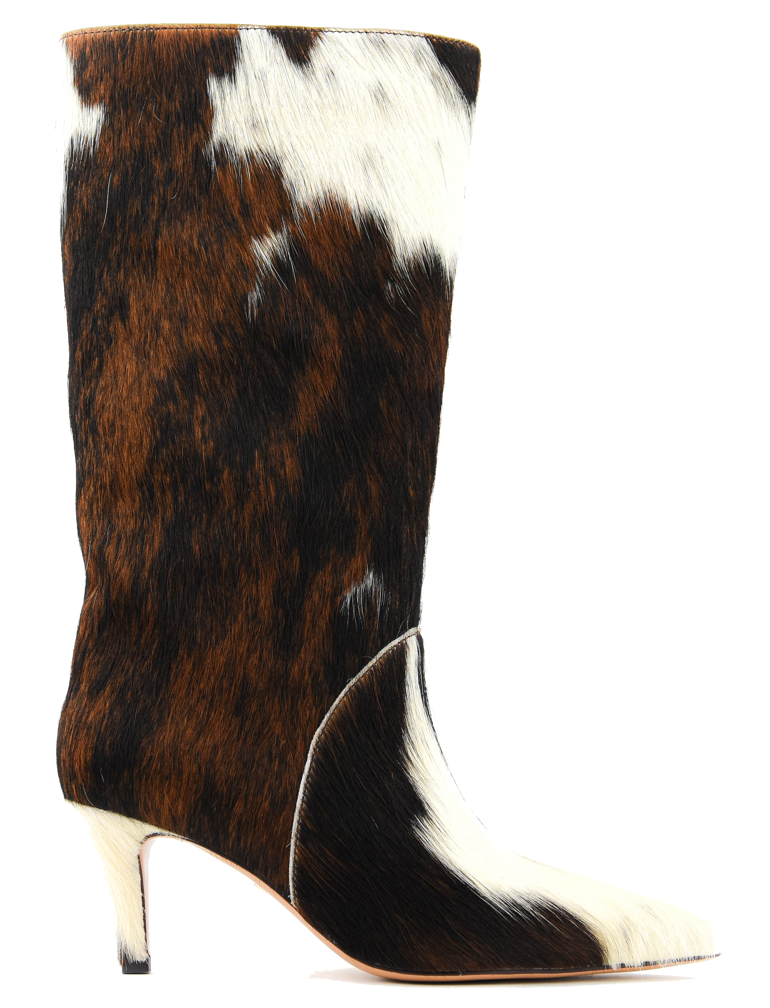 LOLA CRUZ COW BOOTIE