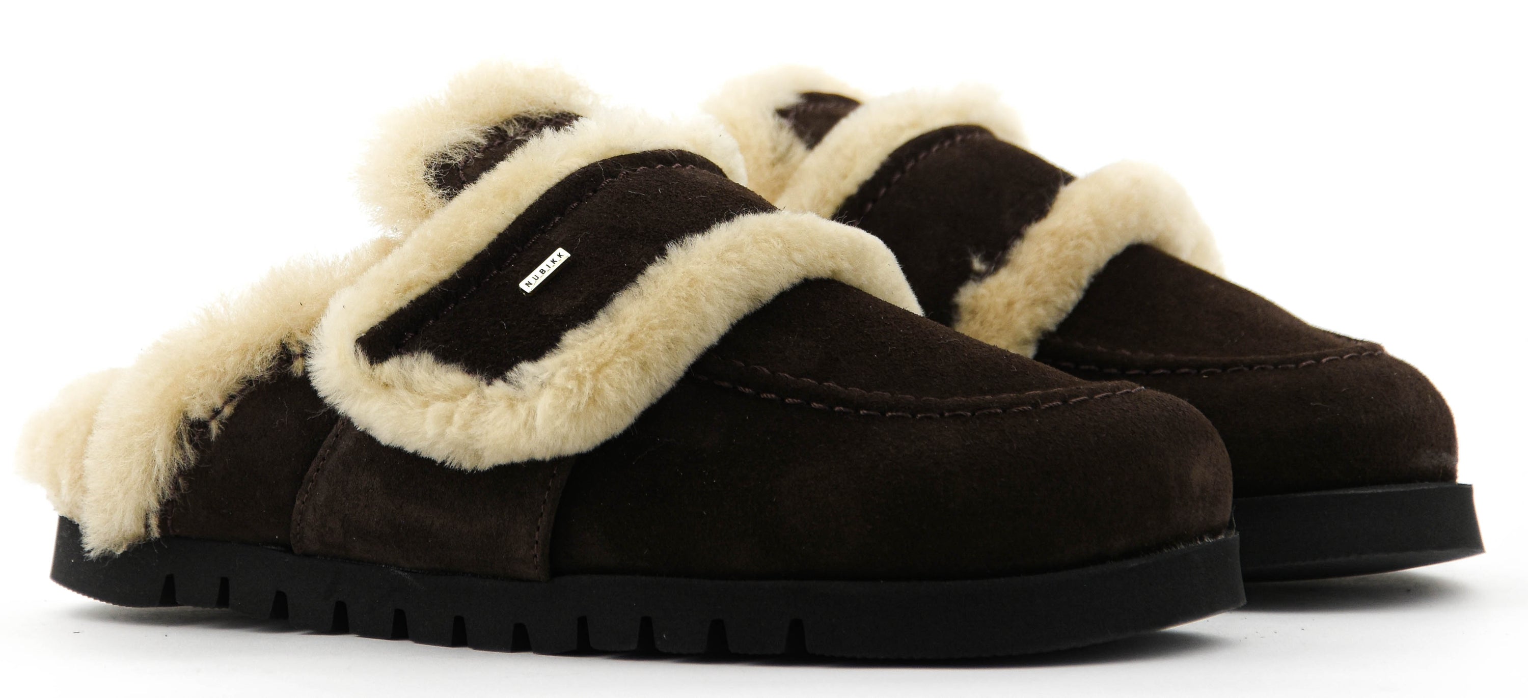 NUBIKK TEDDY FUR DARK BROWN