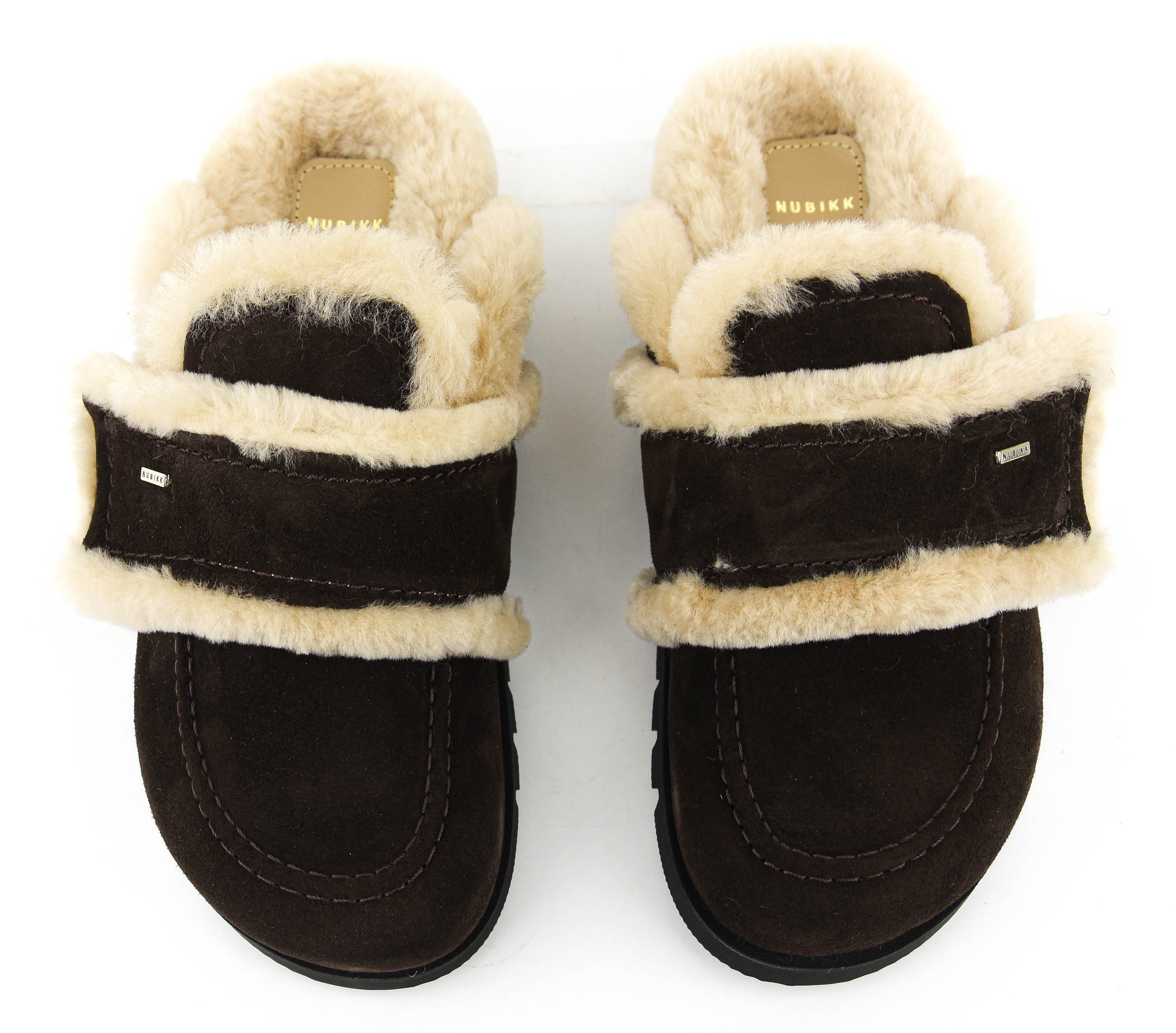 NUBIKK TEDDY FUR DARK BROWN