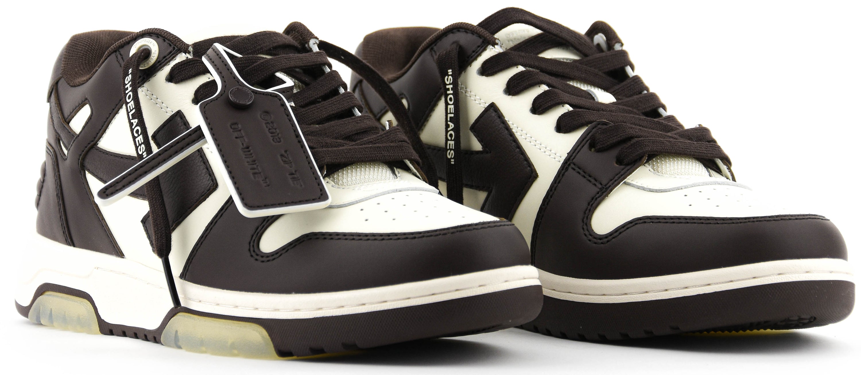 OFFWHITE OUT O OFFICE CHOCO/CREAM