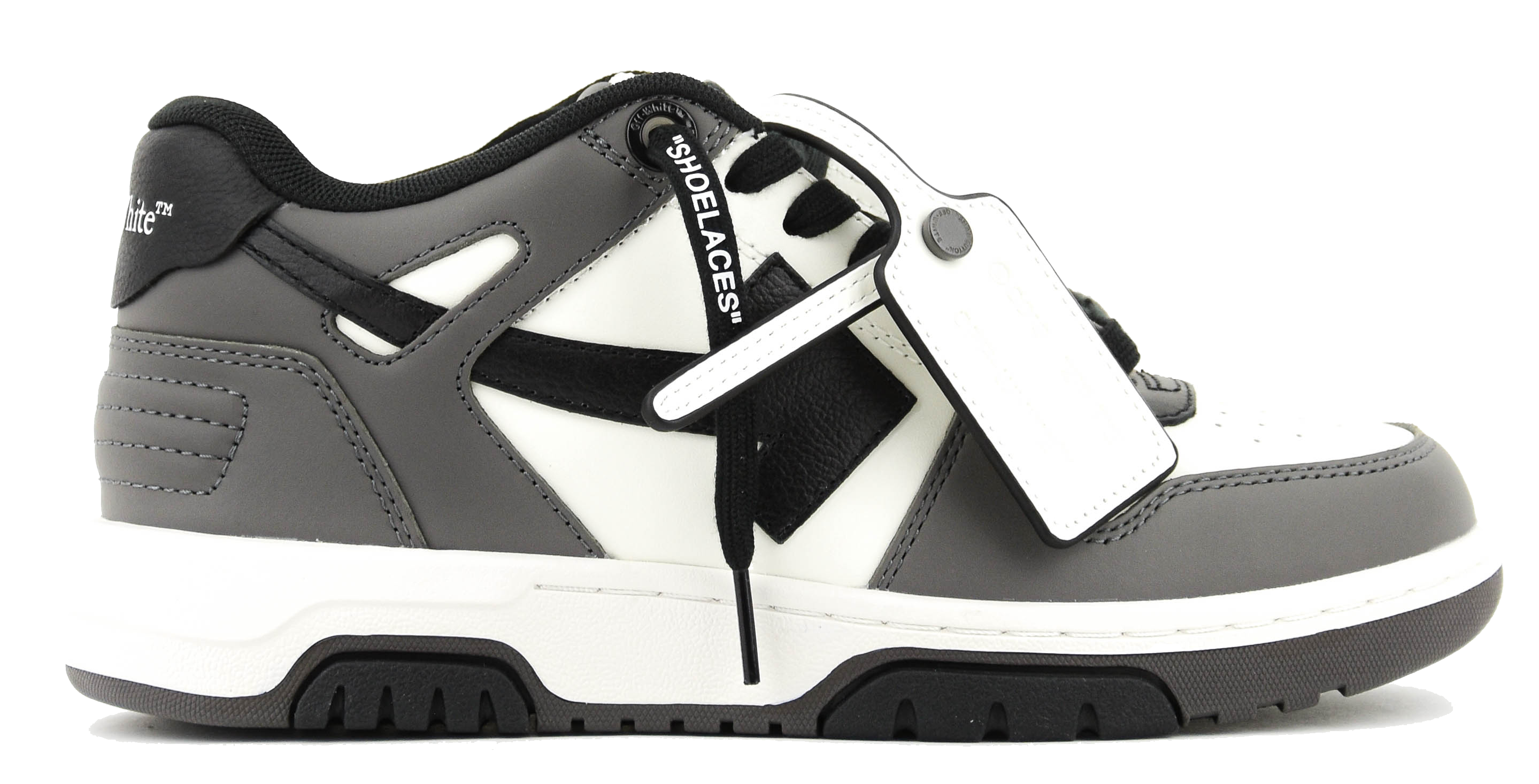 Off White Grey White Out of office sneaker 