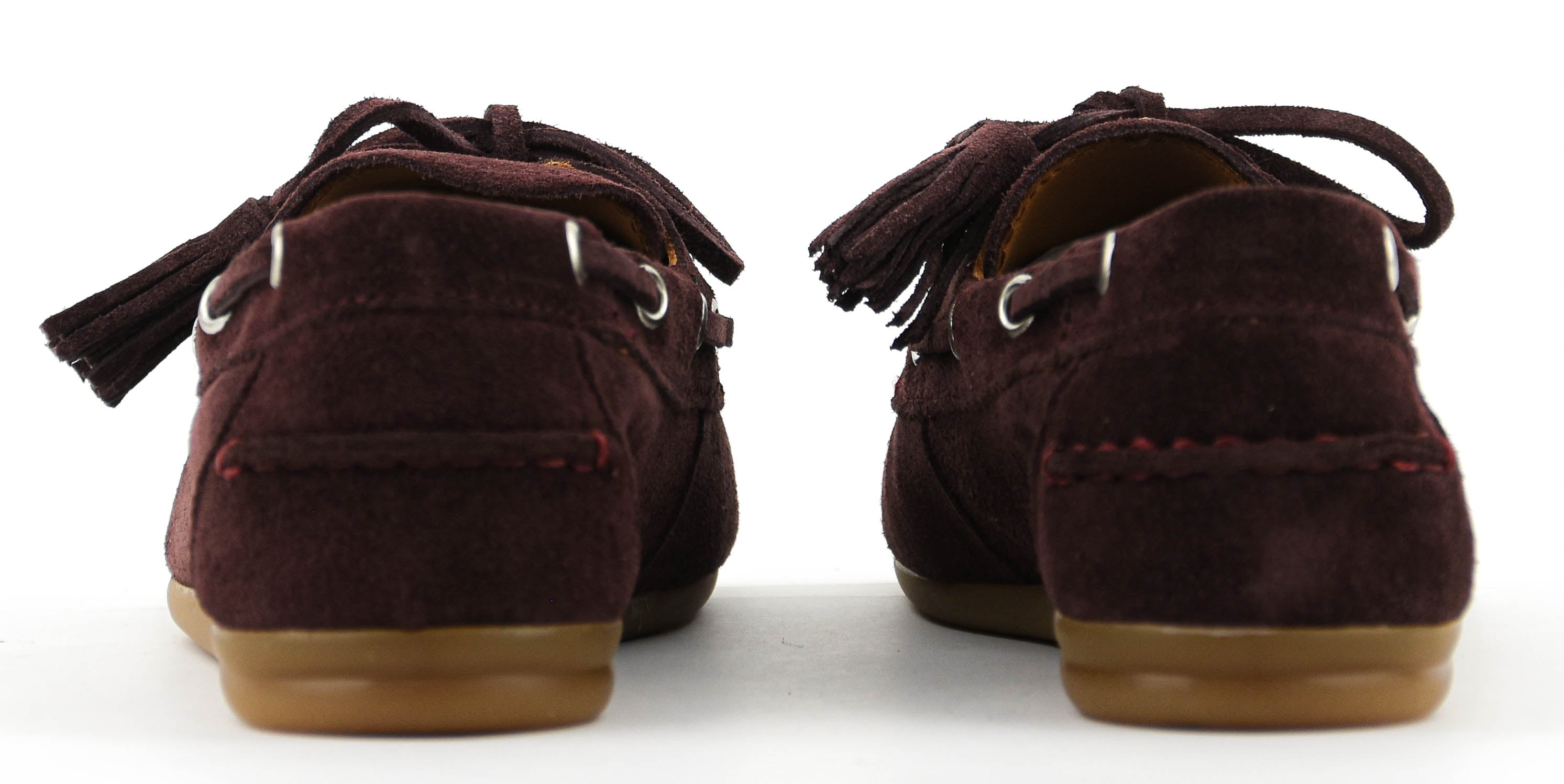 TORAL SHIMA BOAT SHOE BURGUNDY