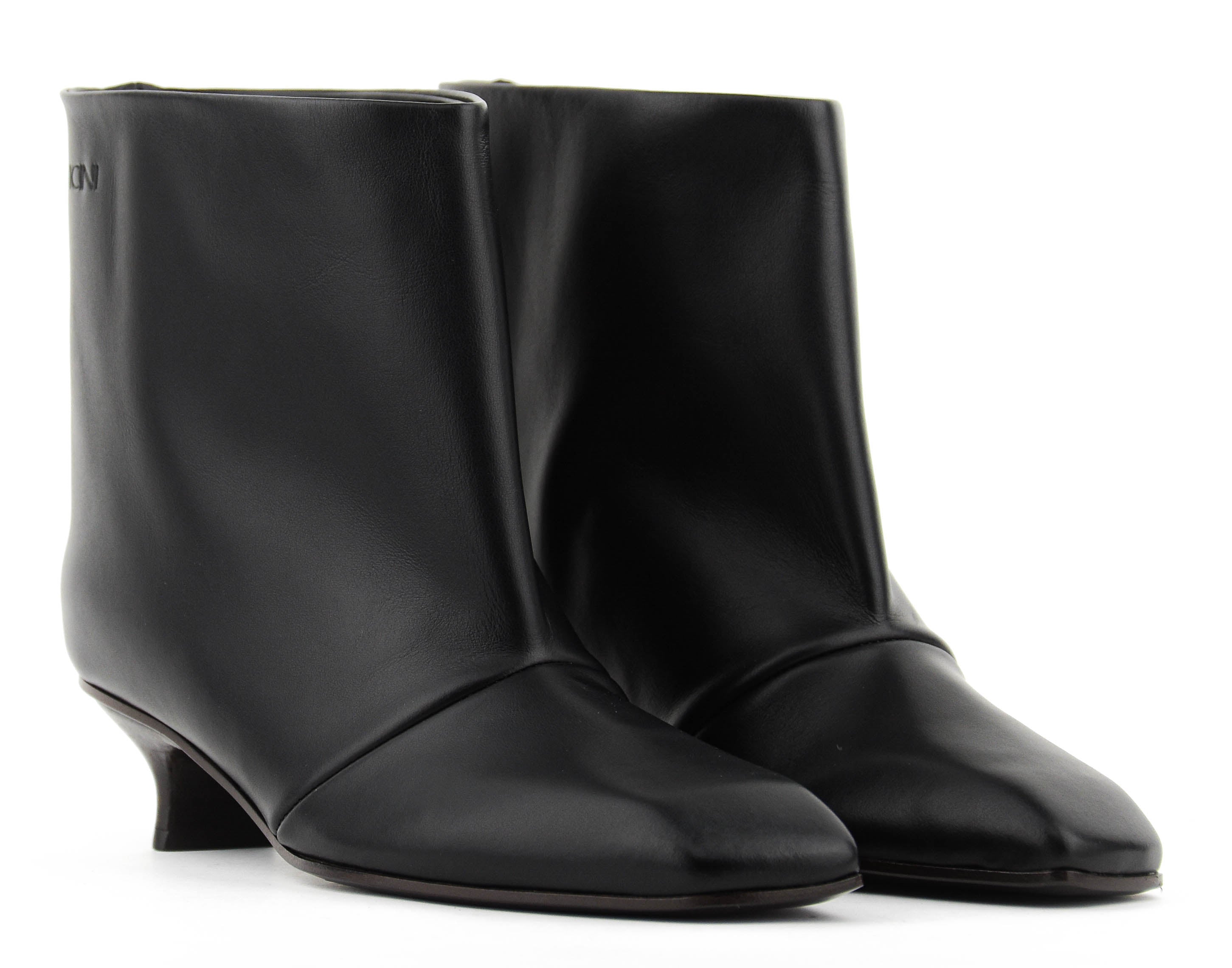 VICINI EDGY LOW BOOT BLACK  KITTEN
