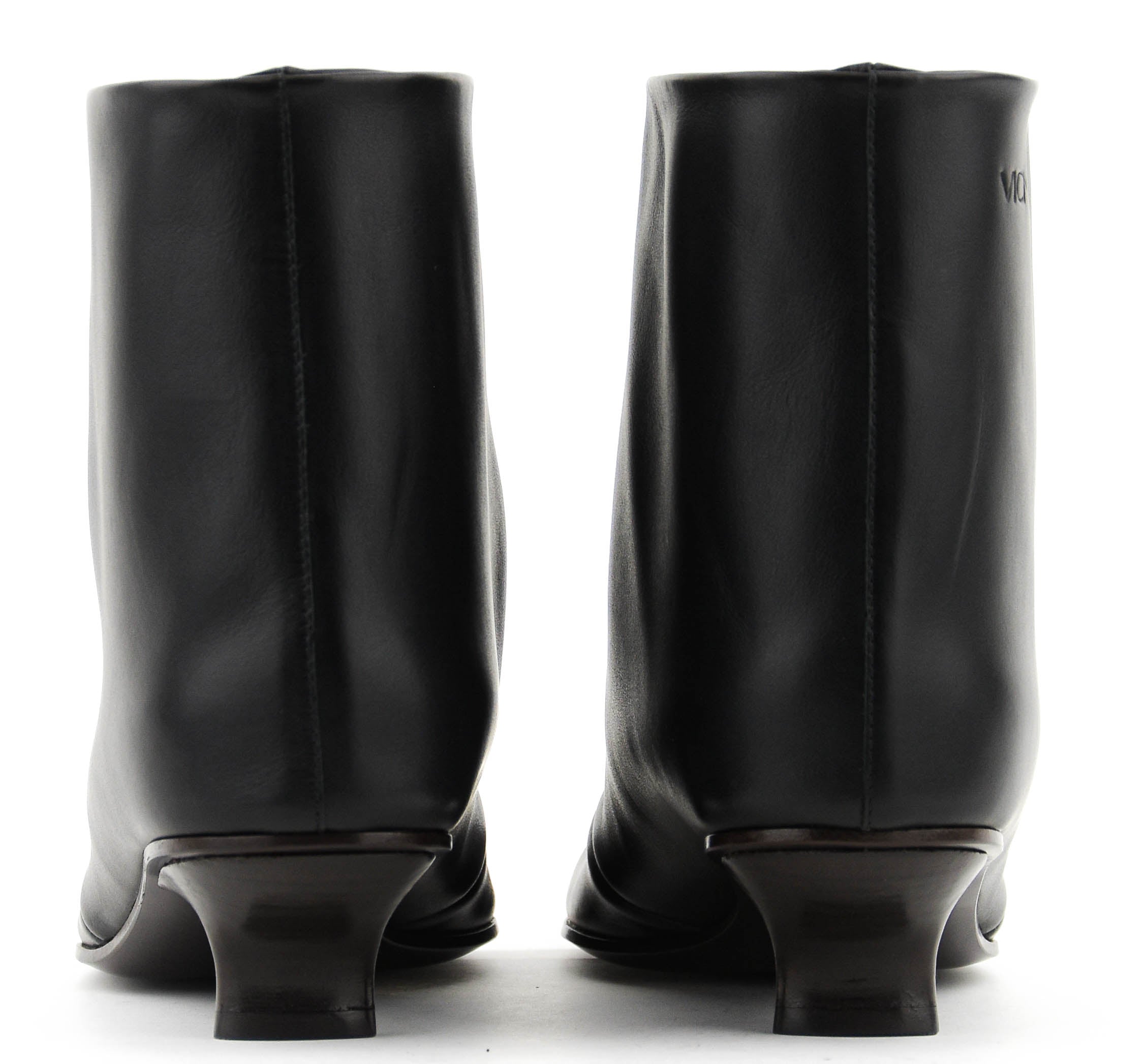 VICINI EDGY LOW BOOT BLACK  KITTEN