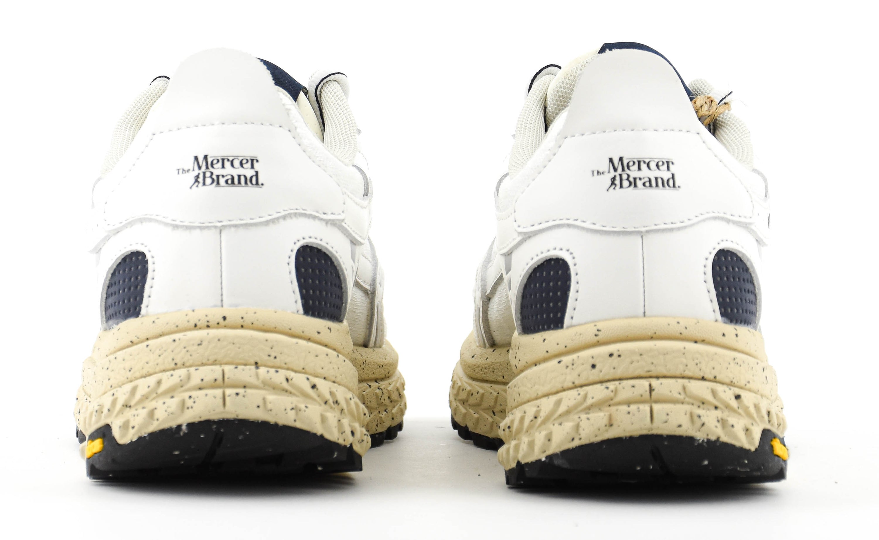 MERCER RE-RUN WHITE BLUE