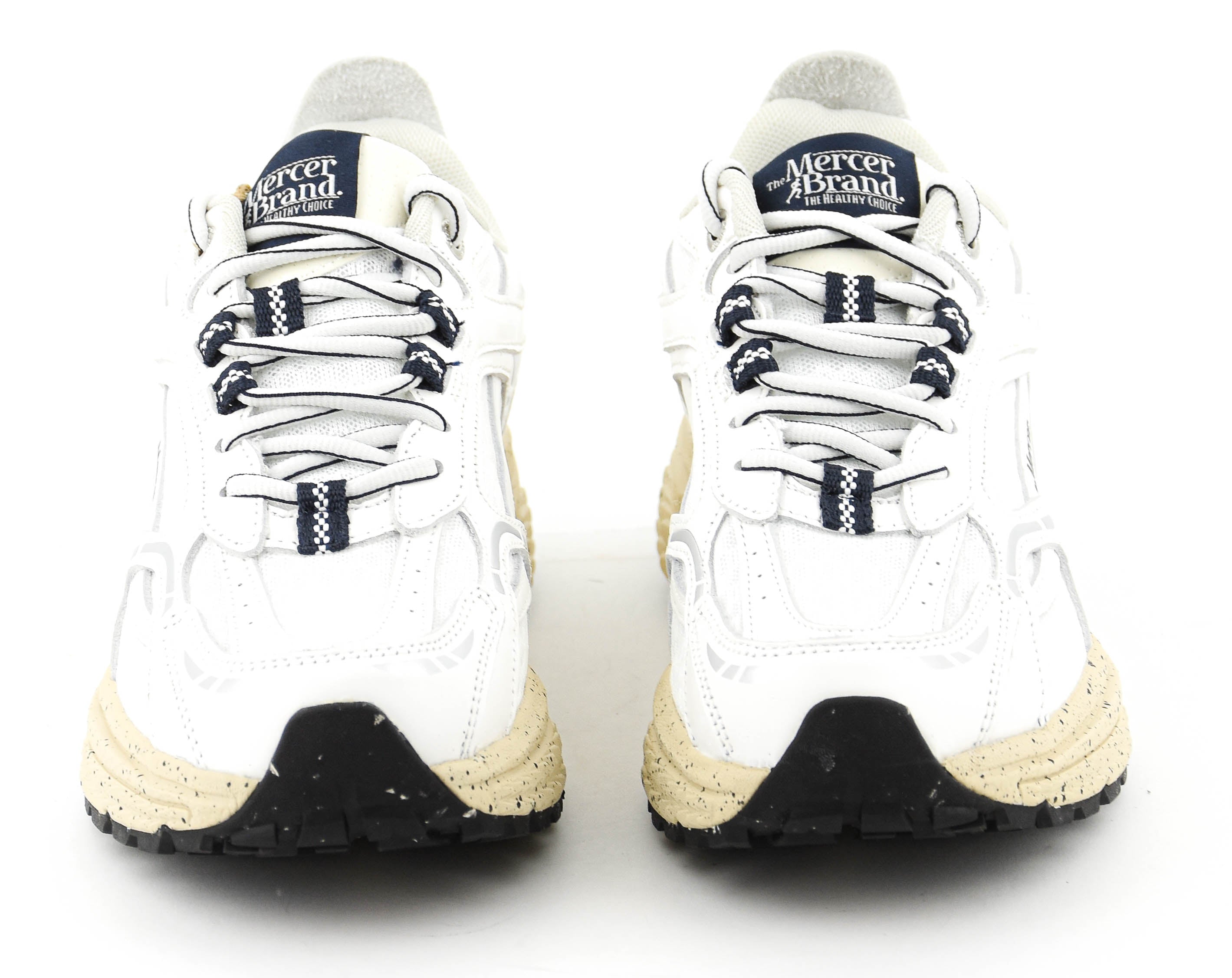 MERCER RE-RUN WHITE BLUE