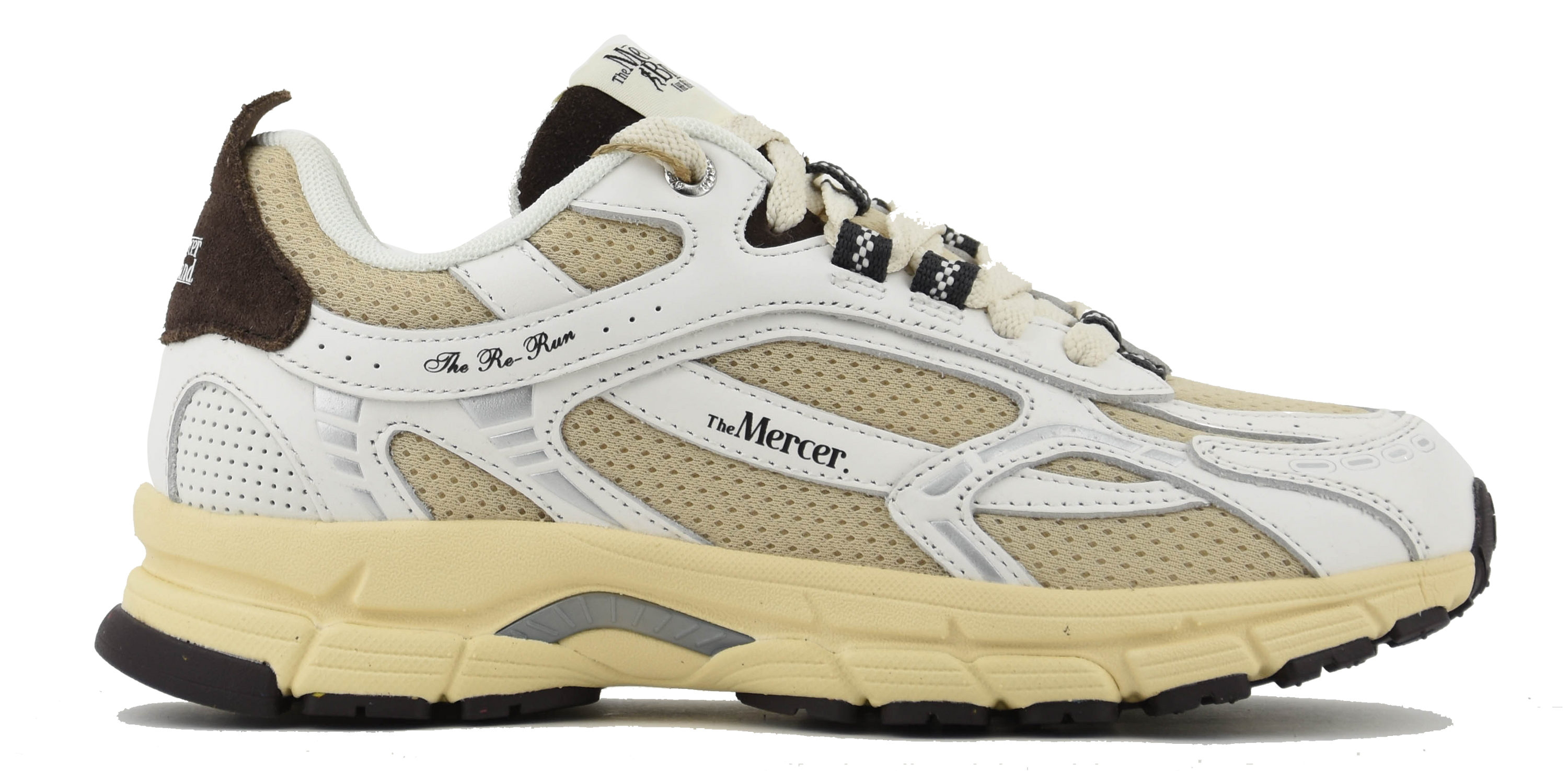 MERCER RE-RUN WHITE BROWN