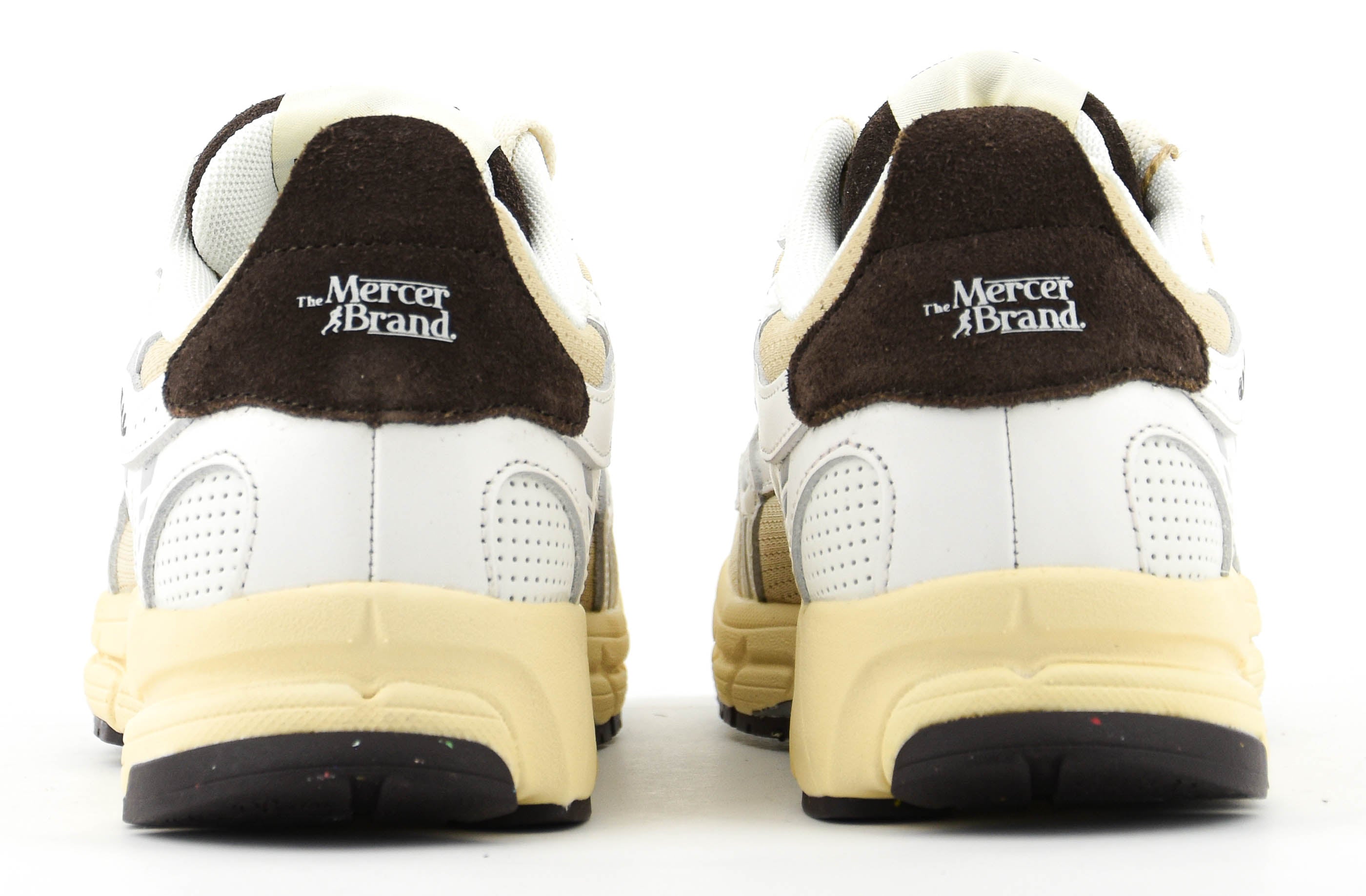 MERCER RE-RUN WHITE BROWN