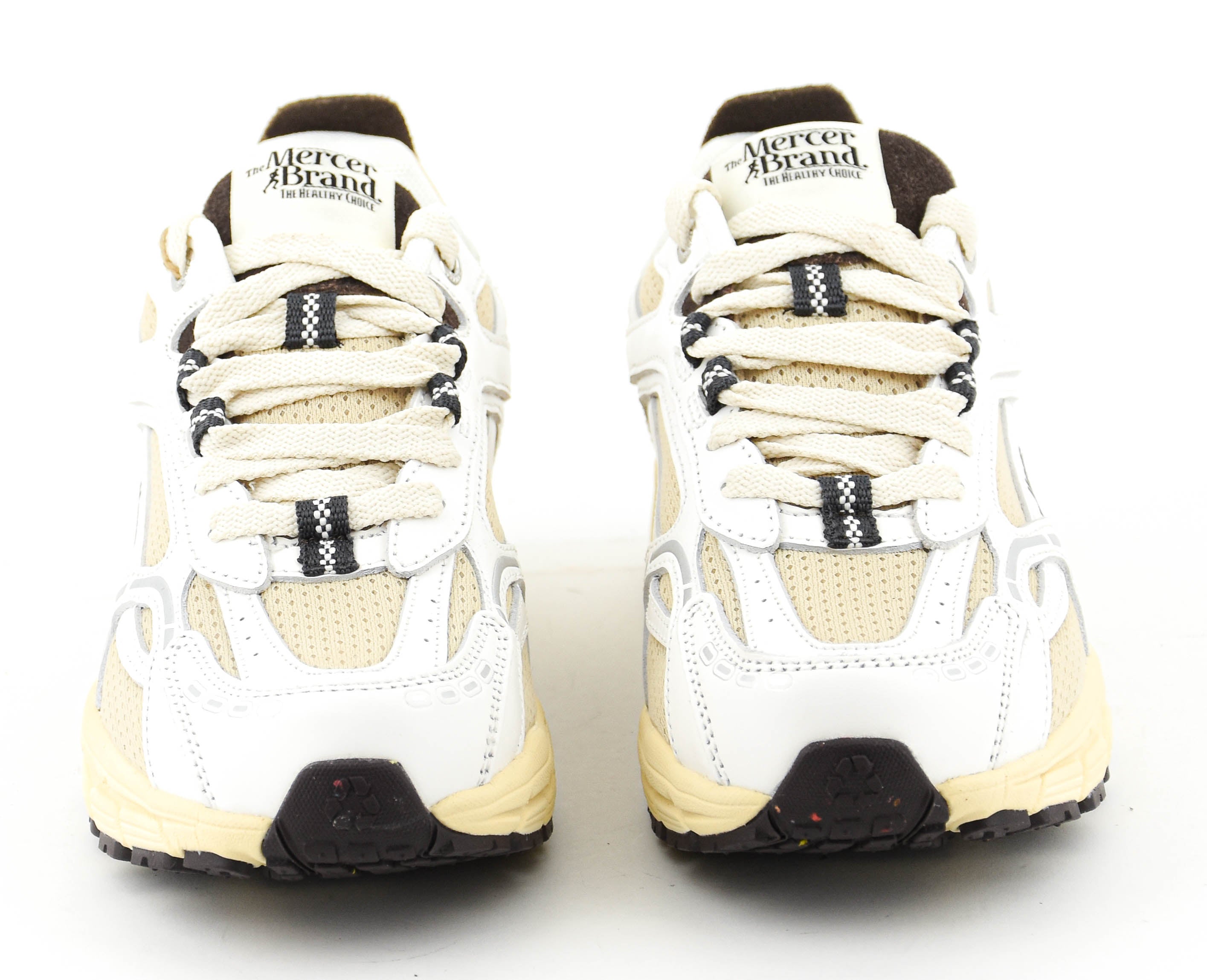 MERCER RE-RUN WHITE BROWN