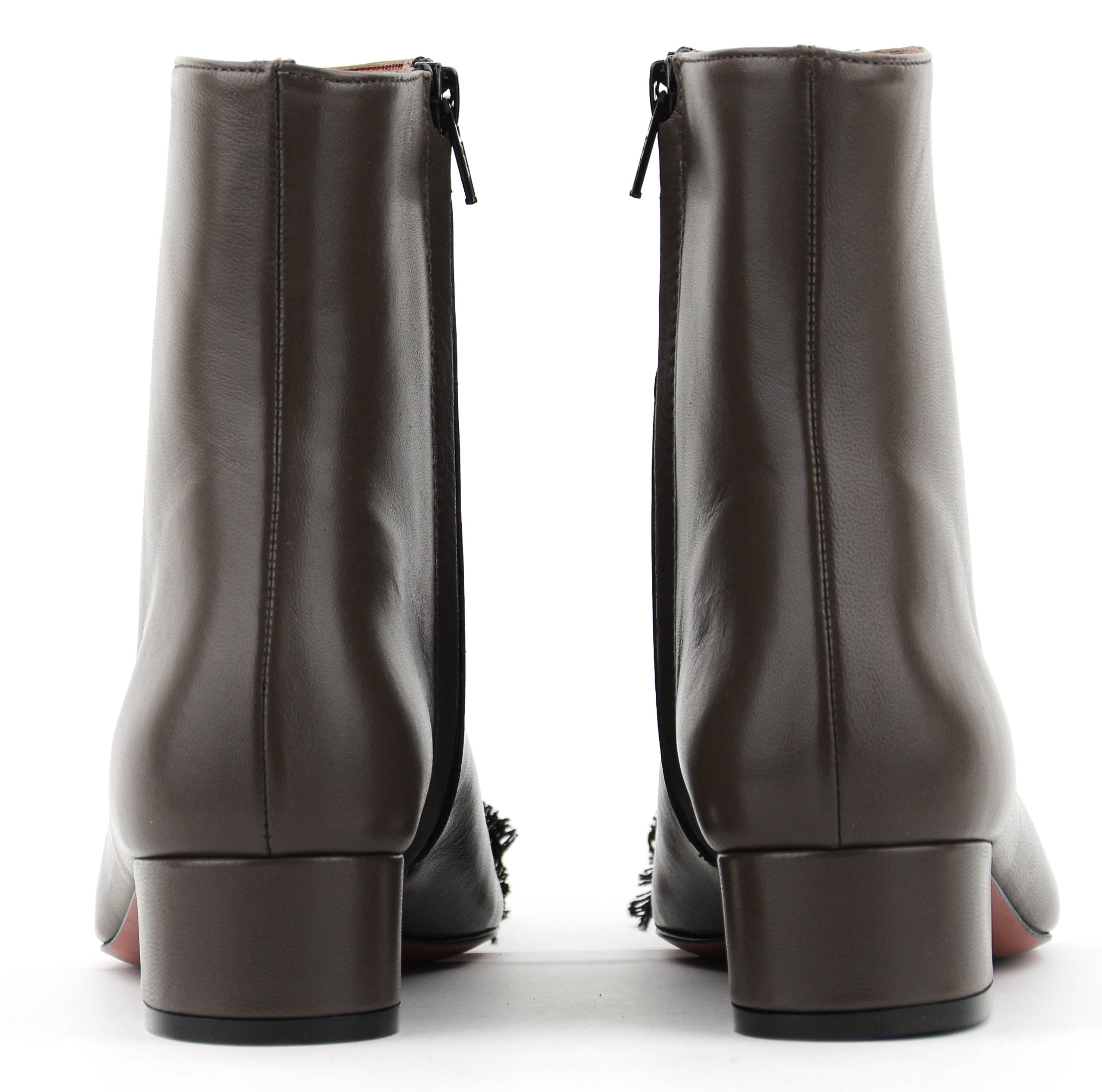 PAUL WARMER BOOTIE TOECAP DARK GREY