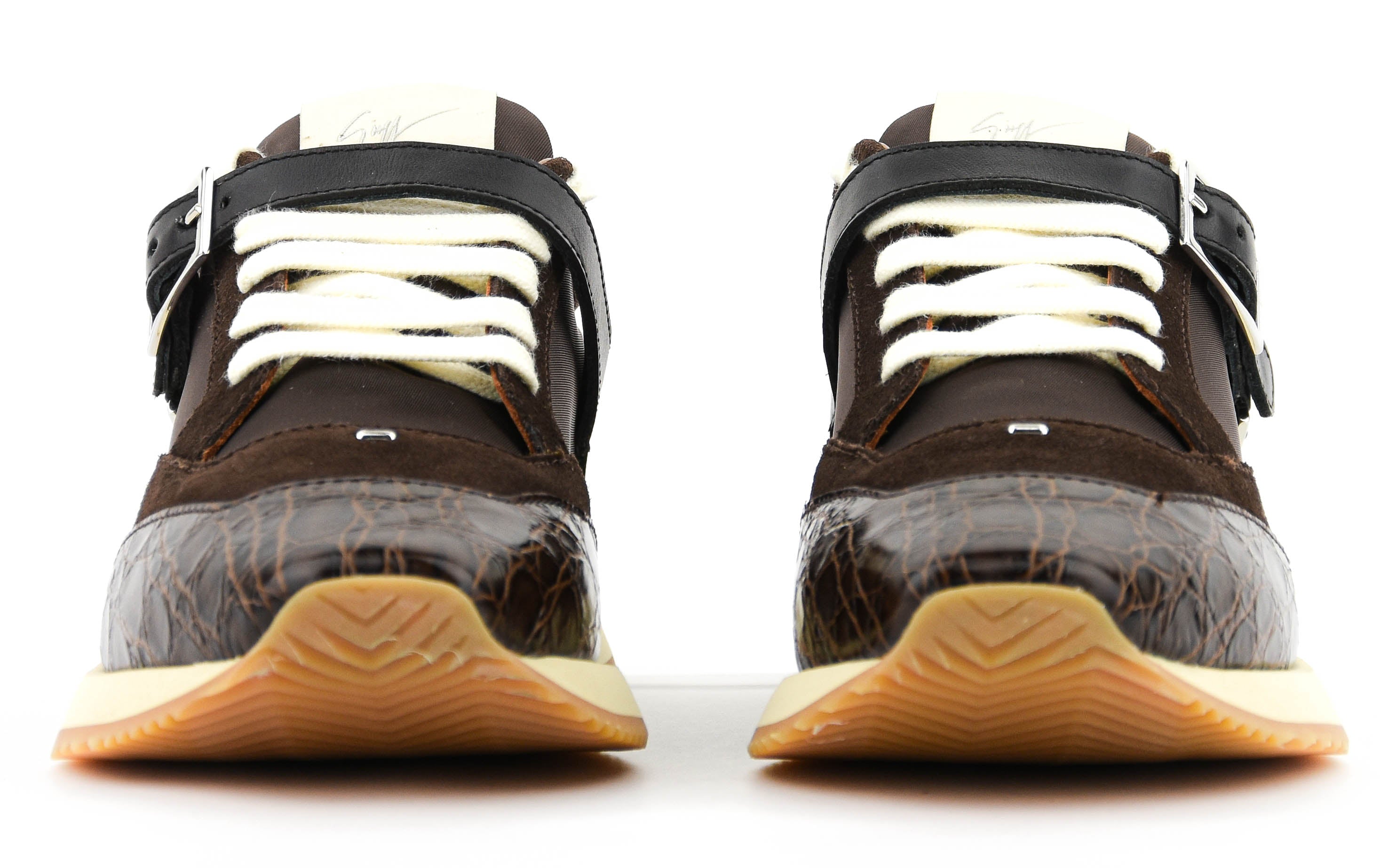 GIUSEPPE ZANOTTI SOPHISTICATED SNEAKER BROWN