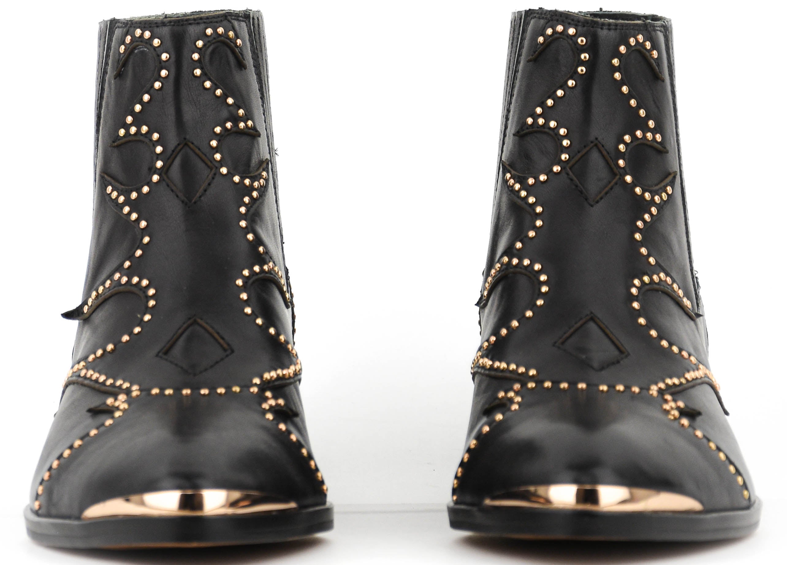 TORAL SONIA STUDS BOOTIE BLACK