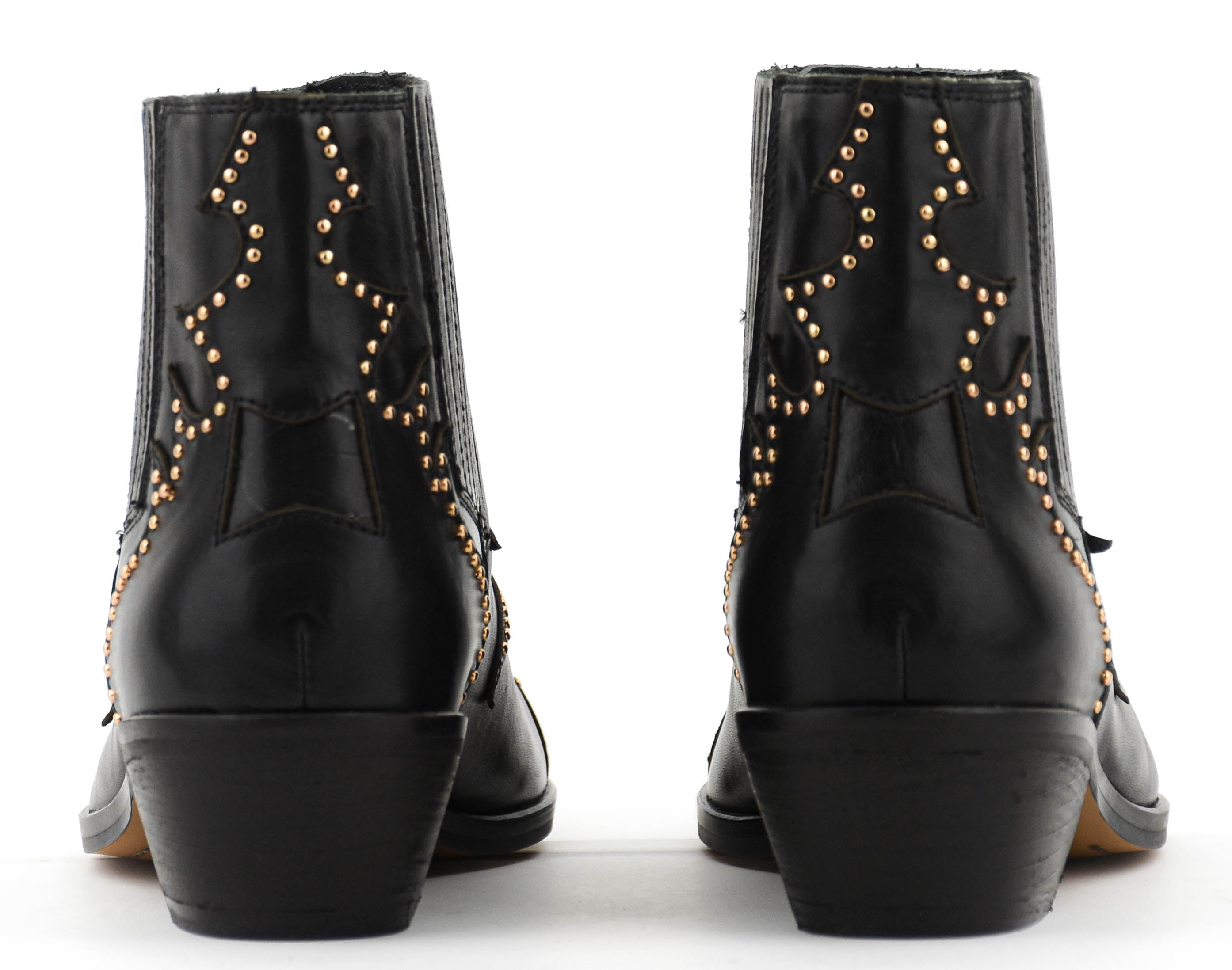 TORAL SONIA STUDS BOOTIE BLACK