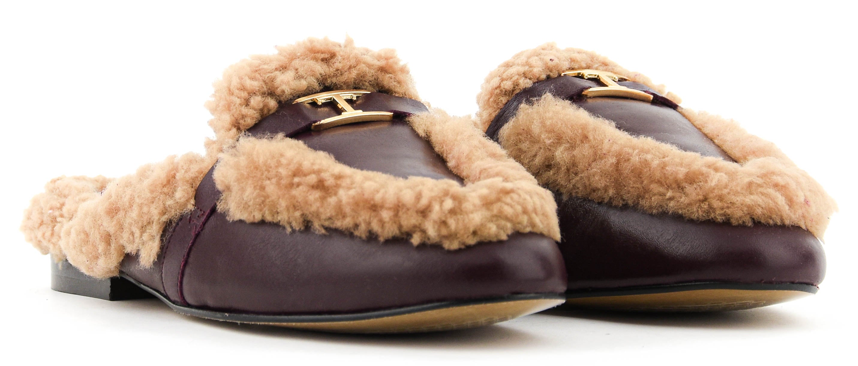 TORAL DAPHNE MULES BURGUNDY