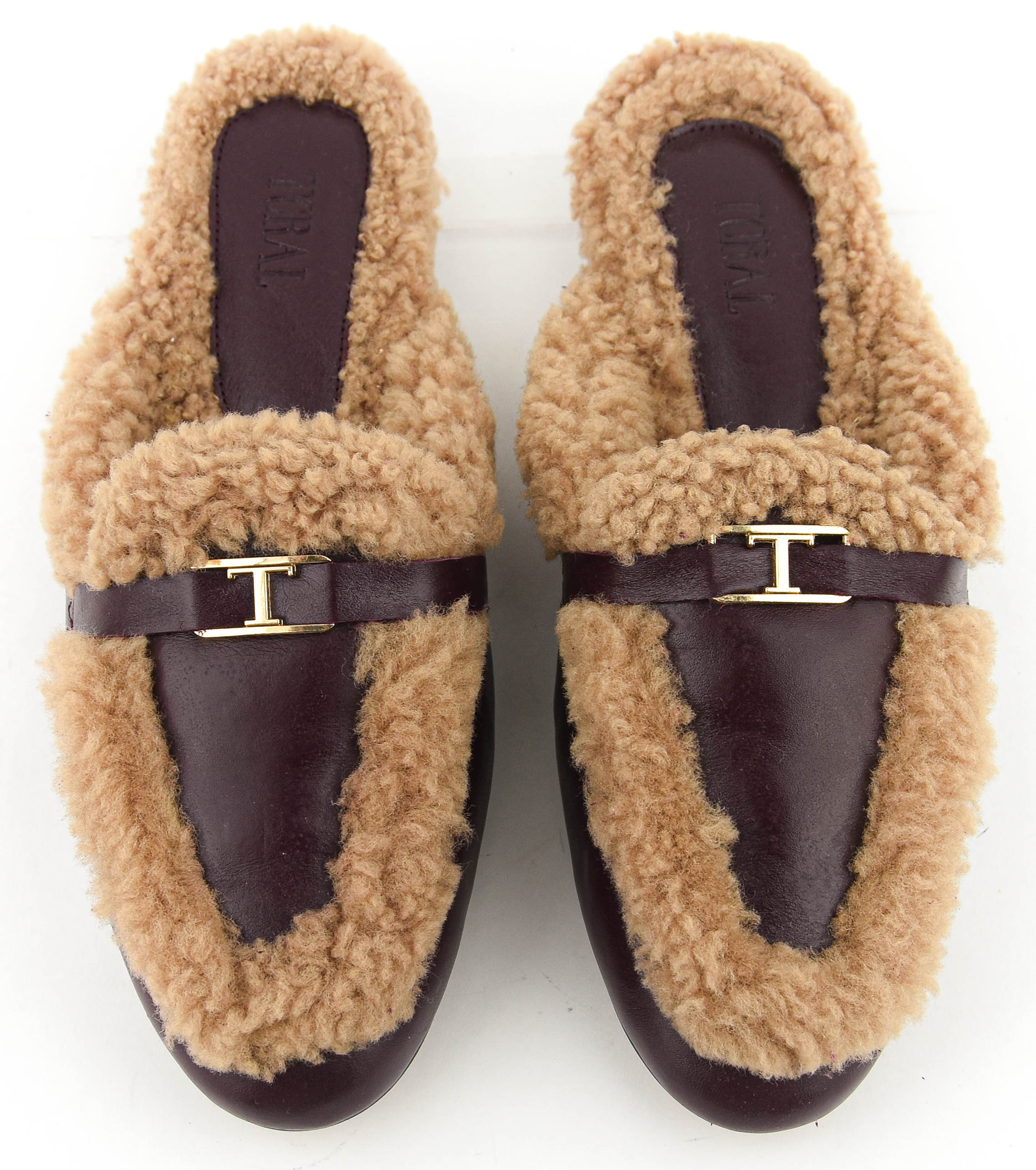 TORAL DAPHNE MULES BURGUNDY