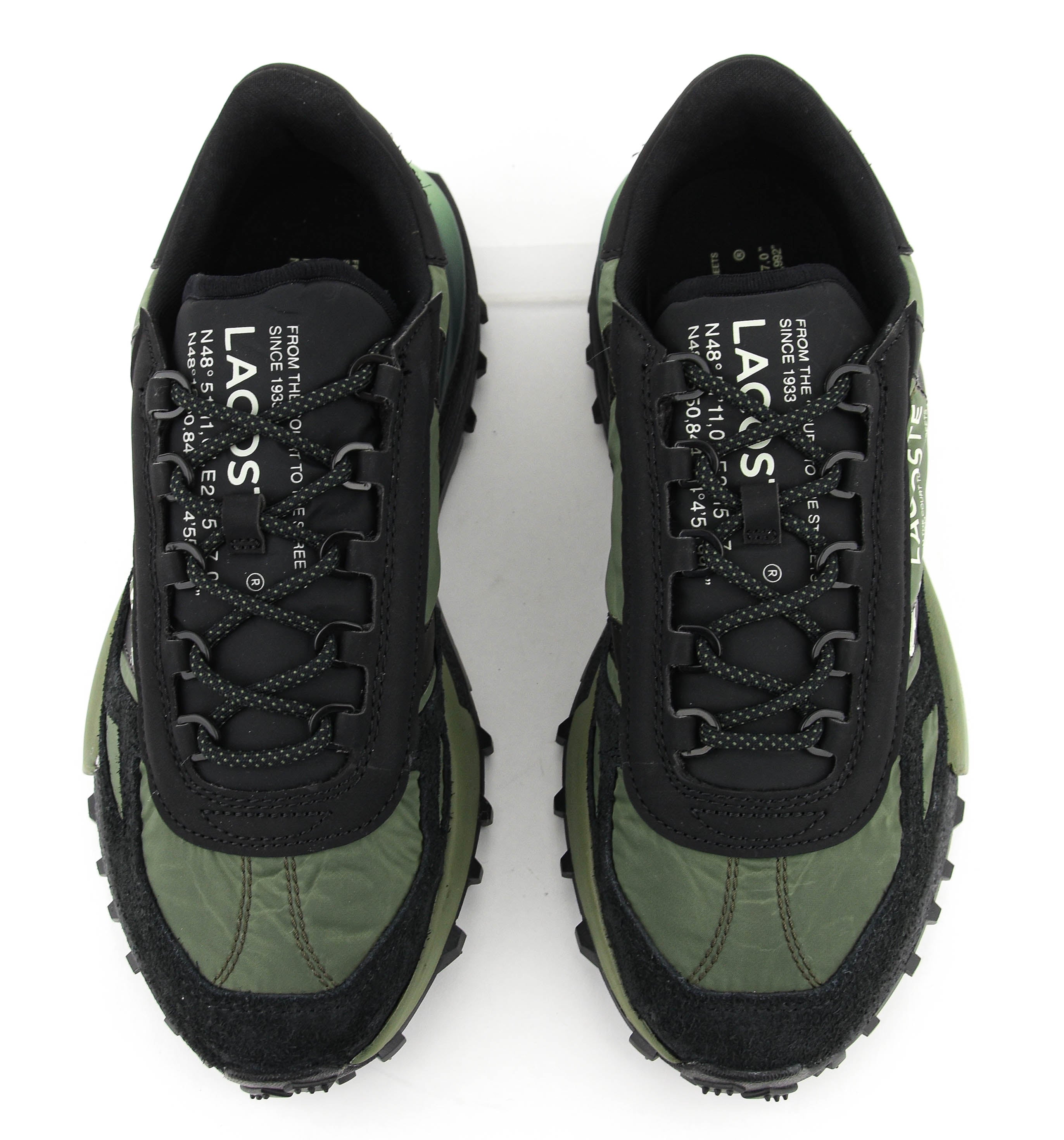 LACOSTE ELITE ACTIVE SNEAKER BLACK GREEN