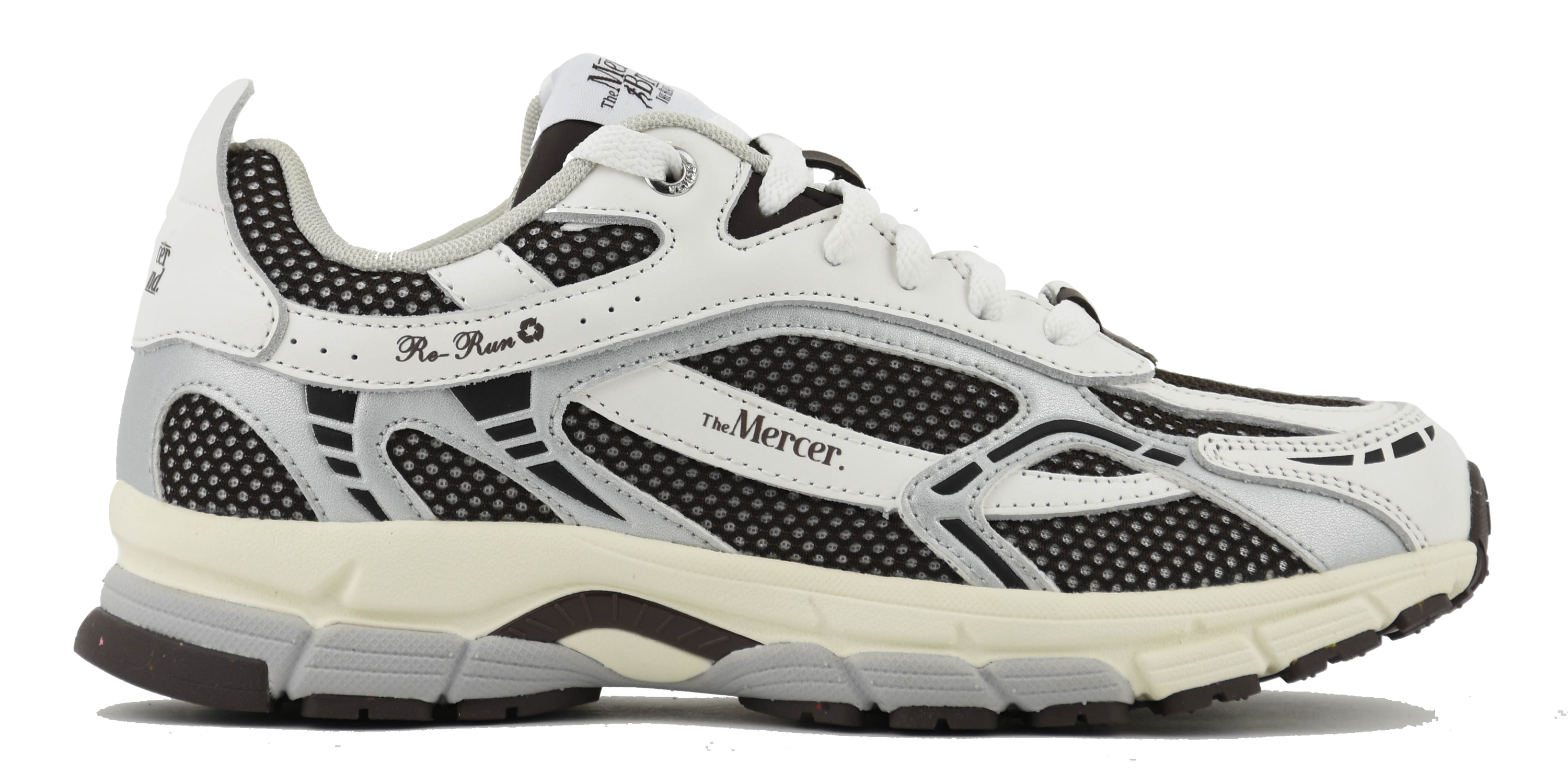 MERCER RE-RUN WHITE SILVER BROWN
