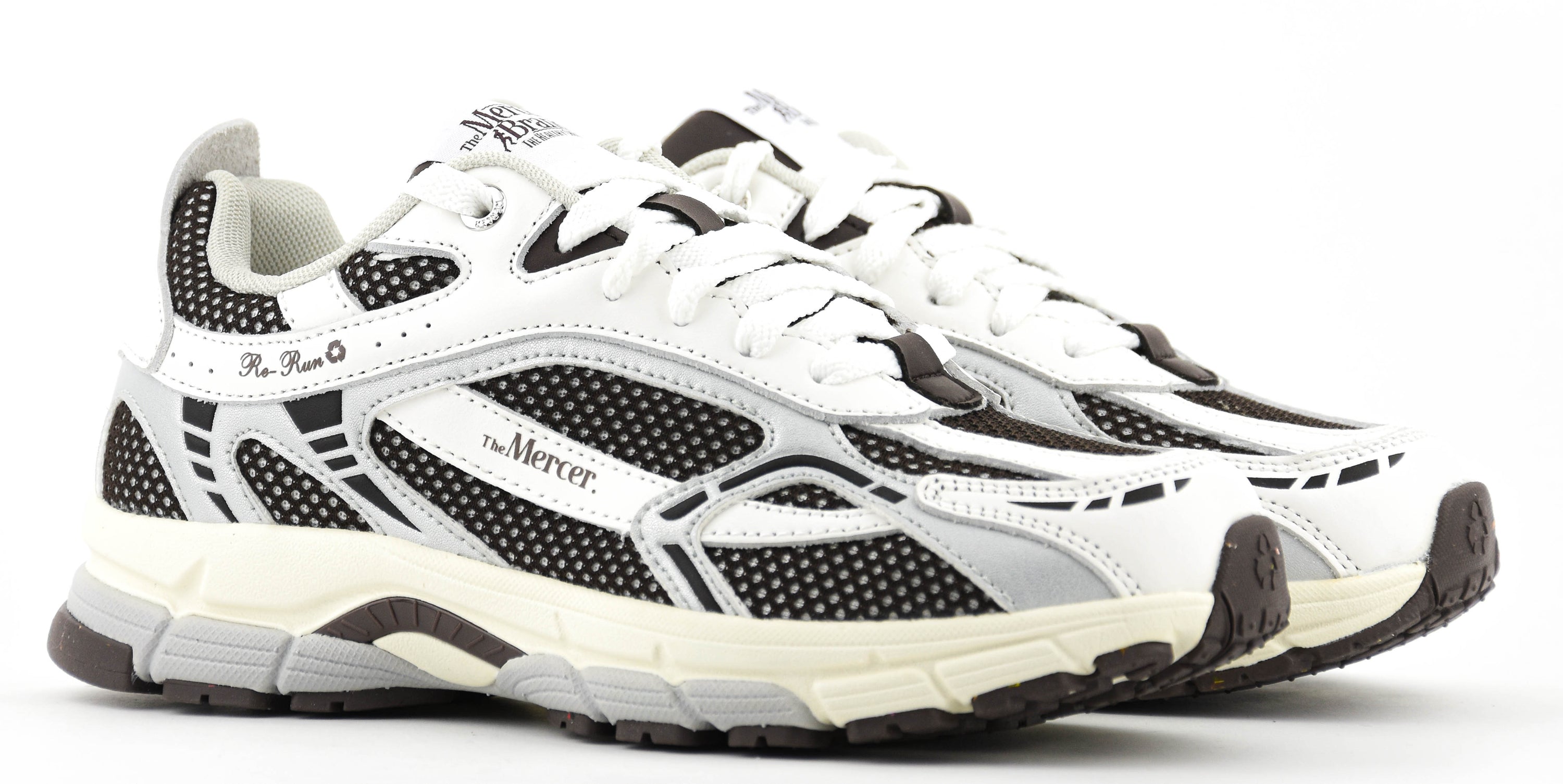 MERCER RE-RUN WHITE SILVER BROWN