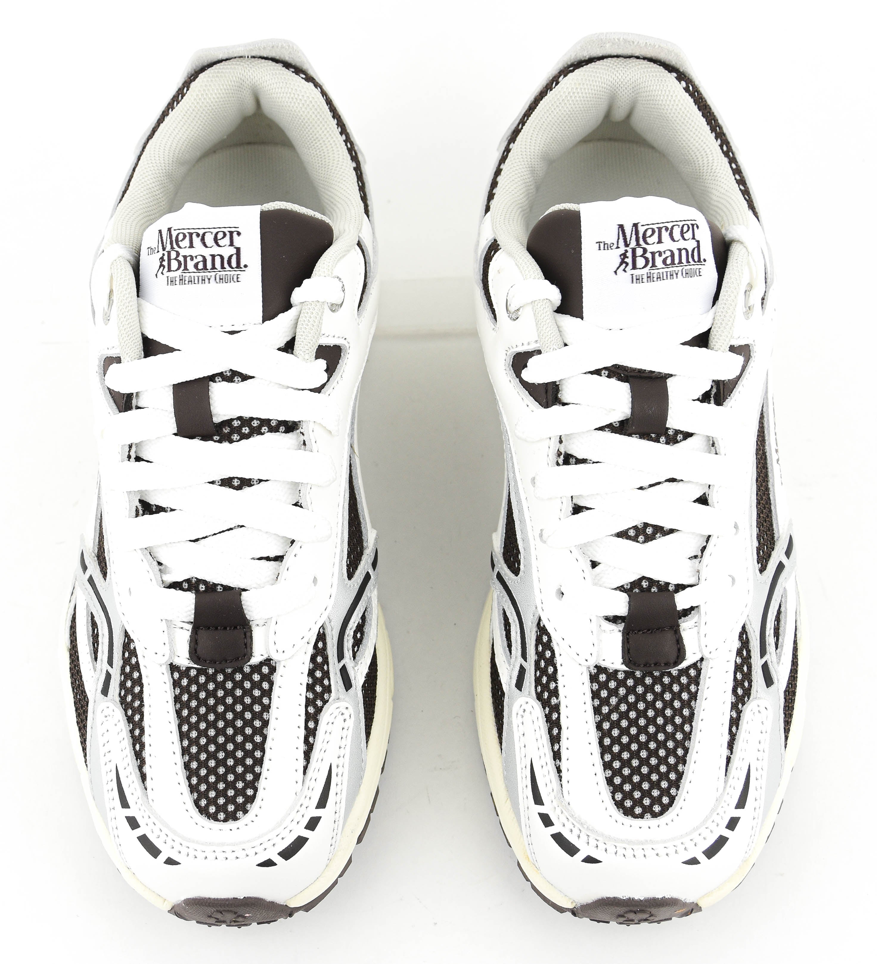 MERCER RE-RUN WHITE SILVER BROWN