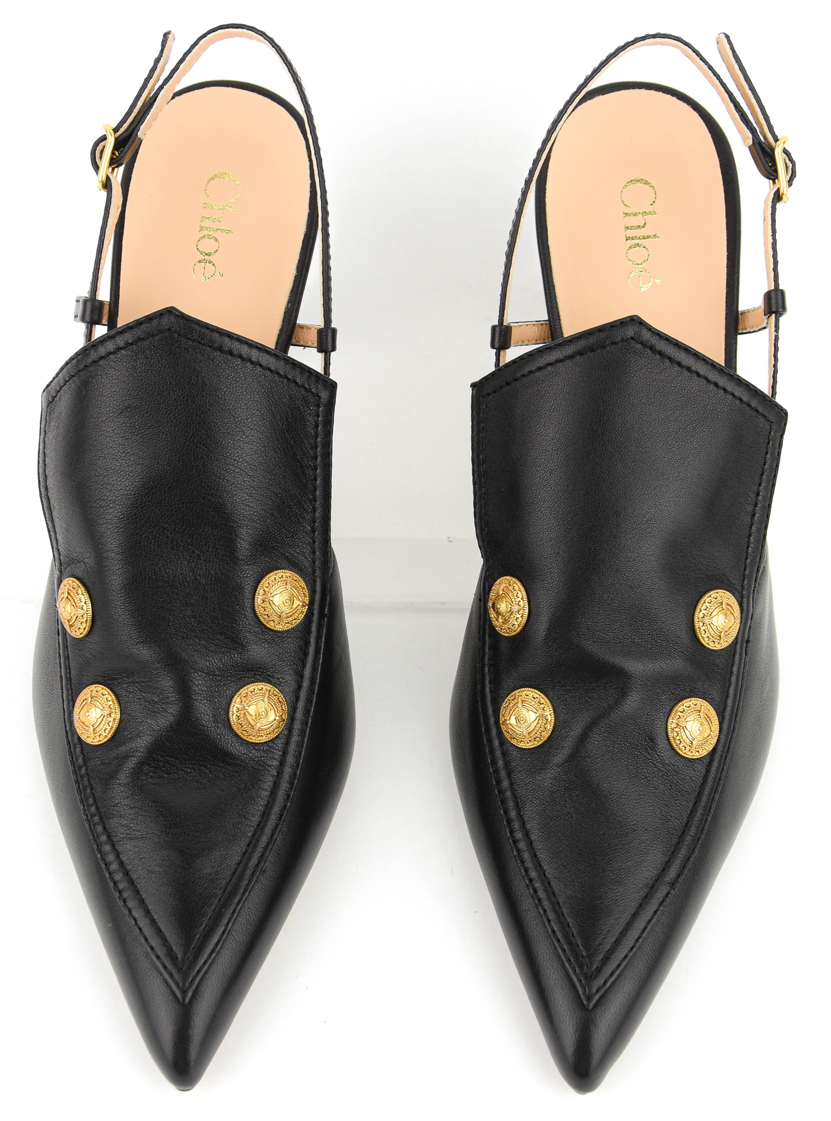 CHLOE AGNES PUMP BLACK