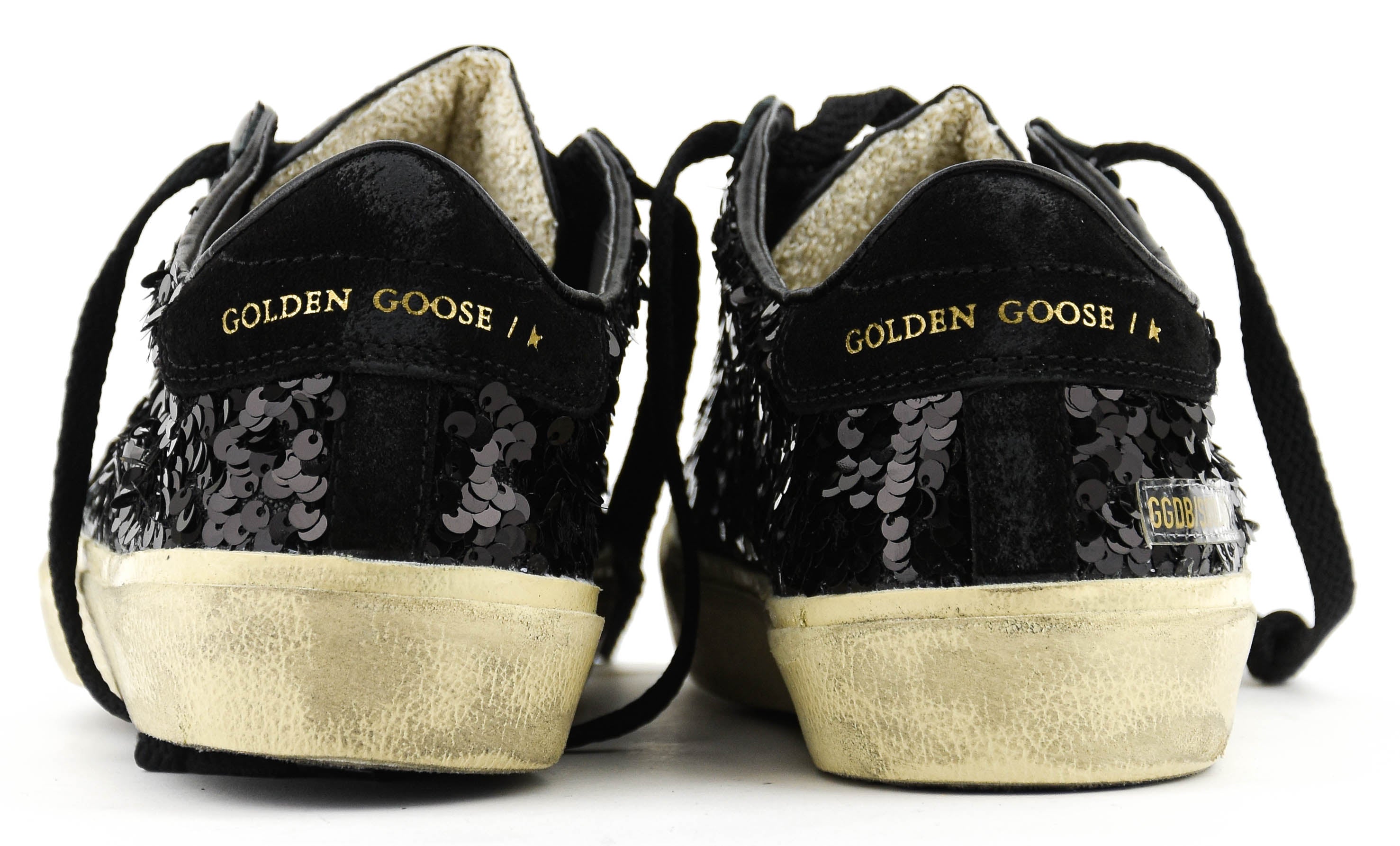 GOLDEN GOOSE SOUL STAR PAILLETTES BLACK