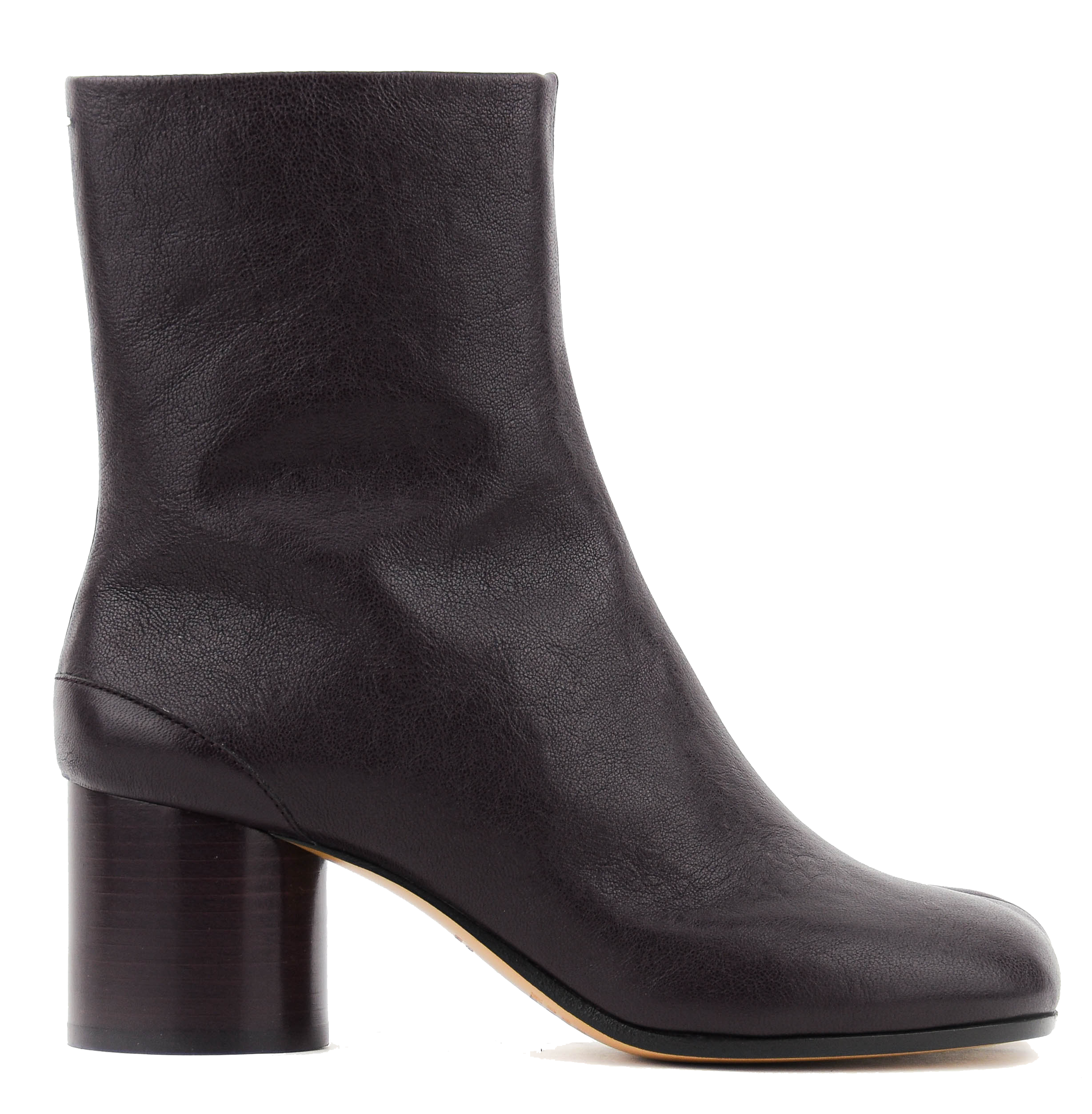 MARGIELA TABI ANKLE BOOTS BORDEAUX