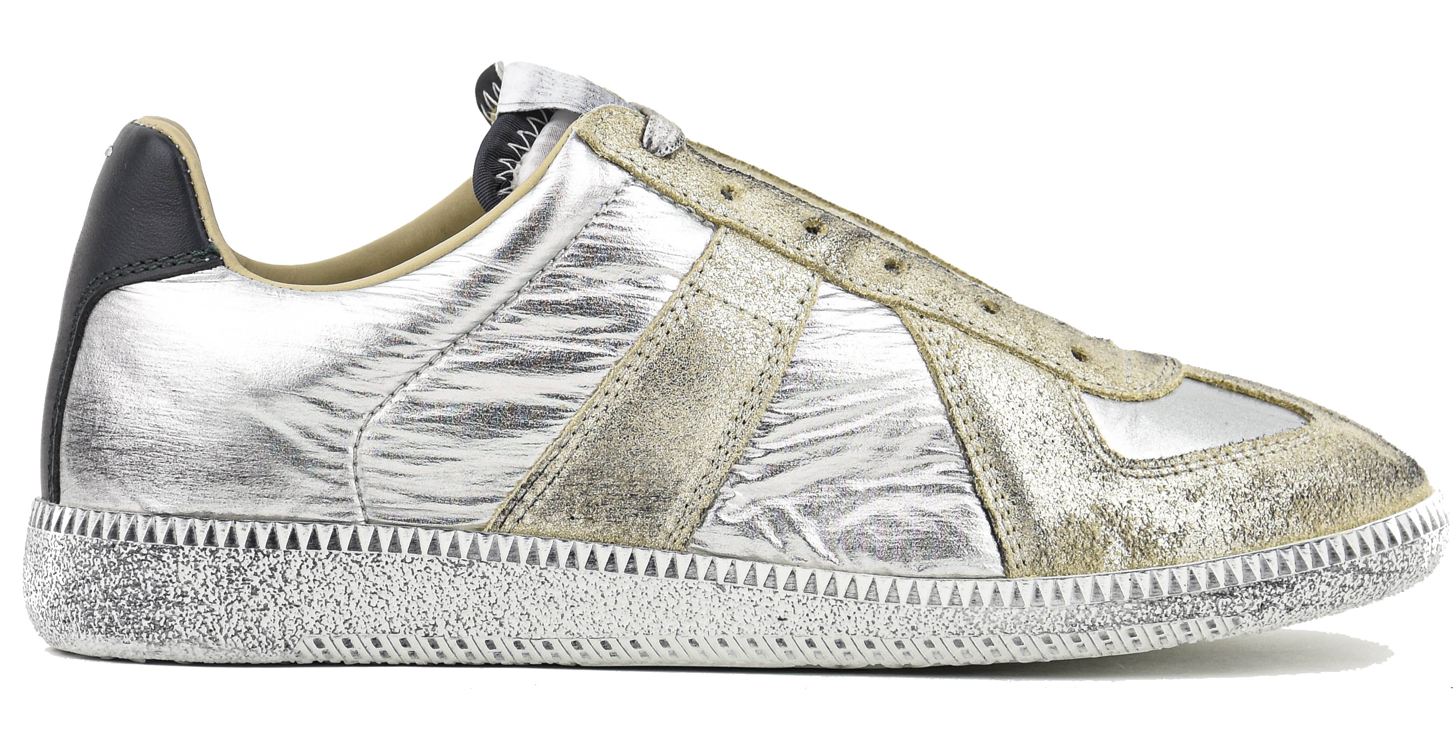 MAISON MARGIELA REPLICA SNEAKER SILVER