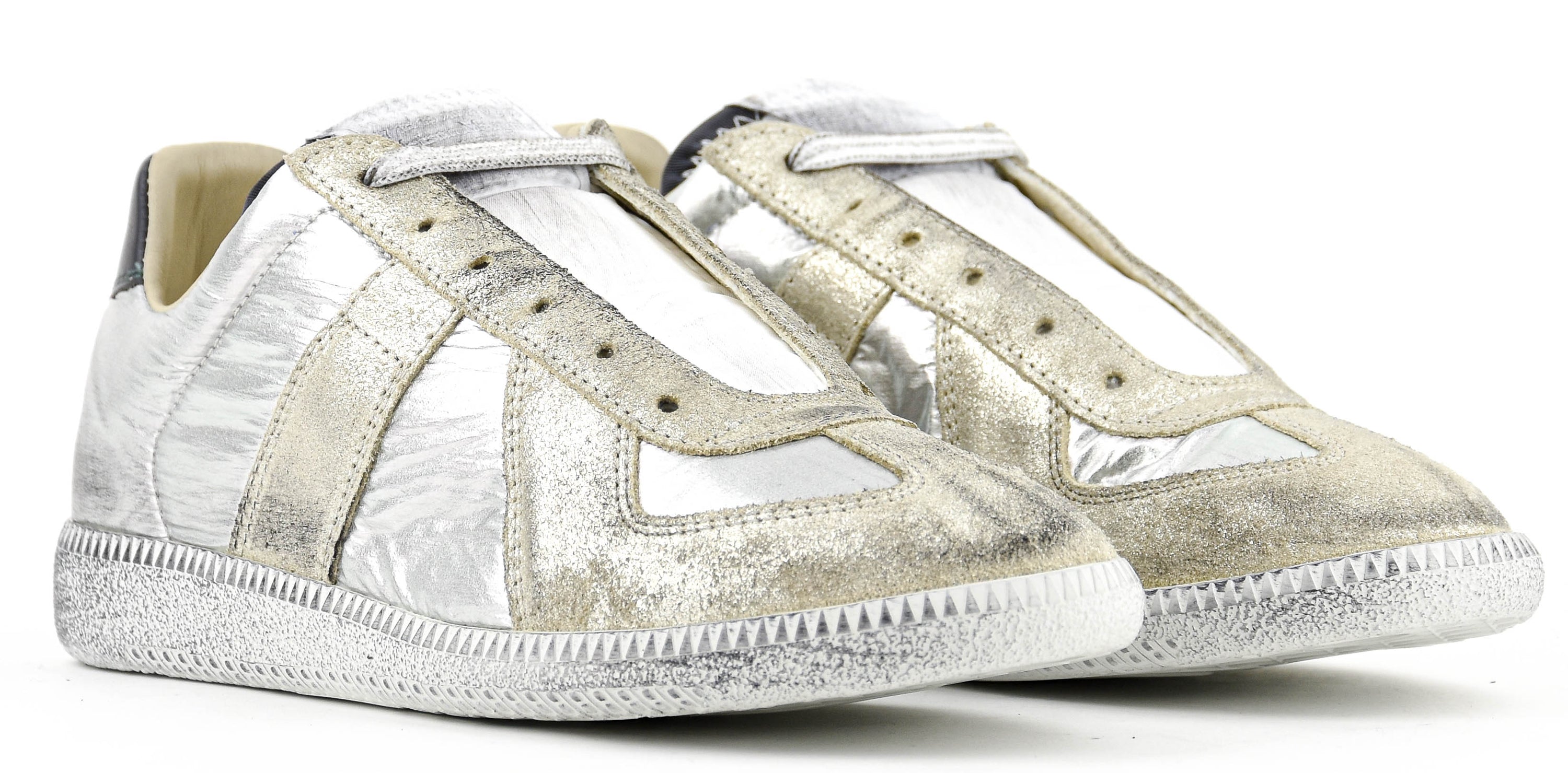 MAISON MARGIELA REPLICA SNEAKER SILVER