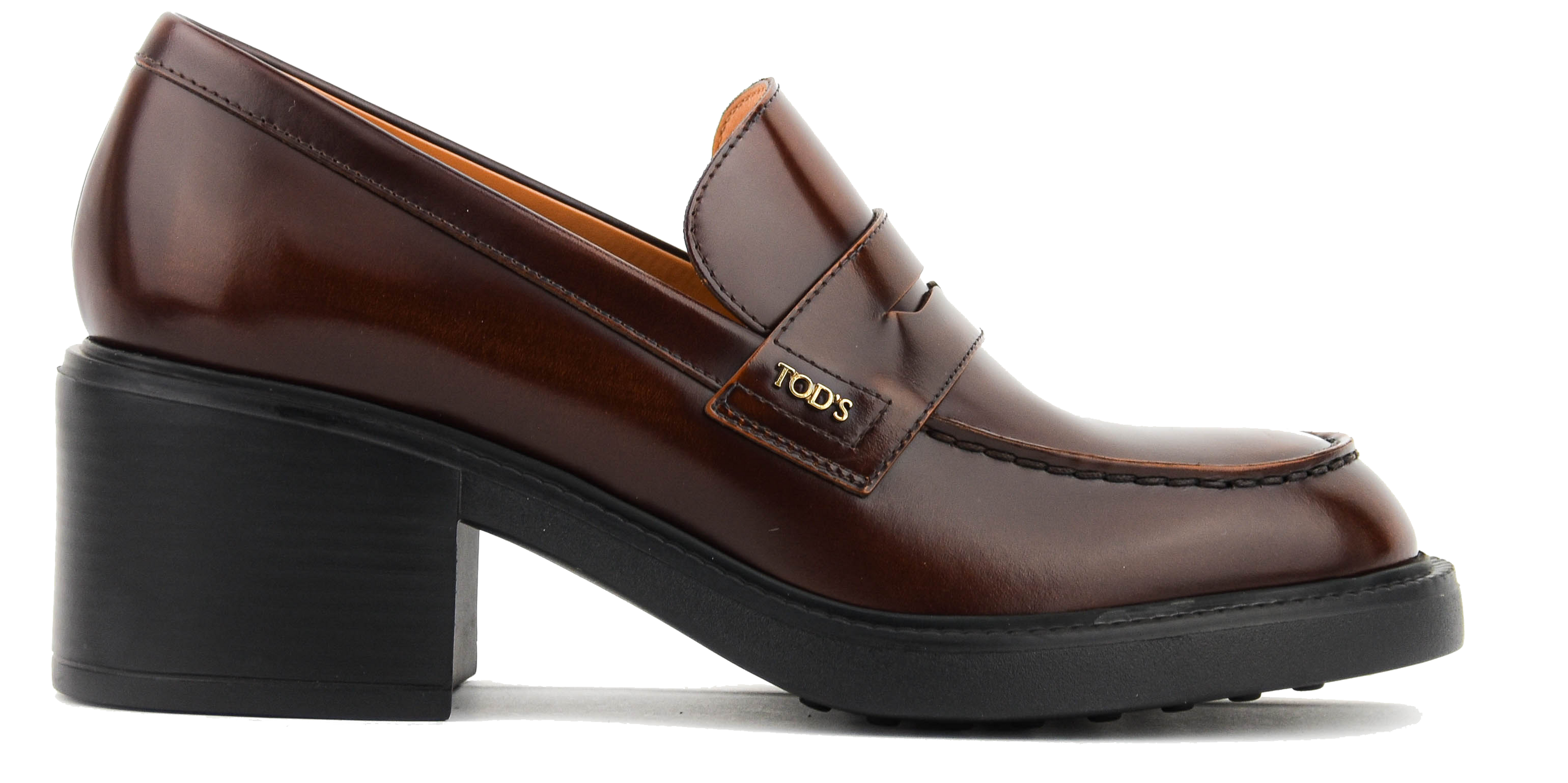TOD'S LOAFER LEATHER BORDEAUX