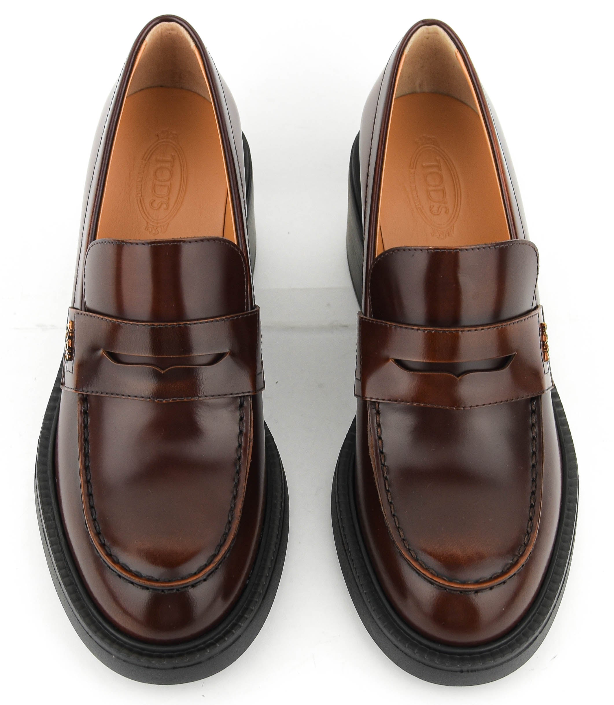 TOD'S LOAFER LEATHER BORDEAUX