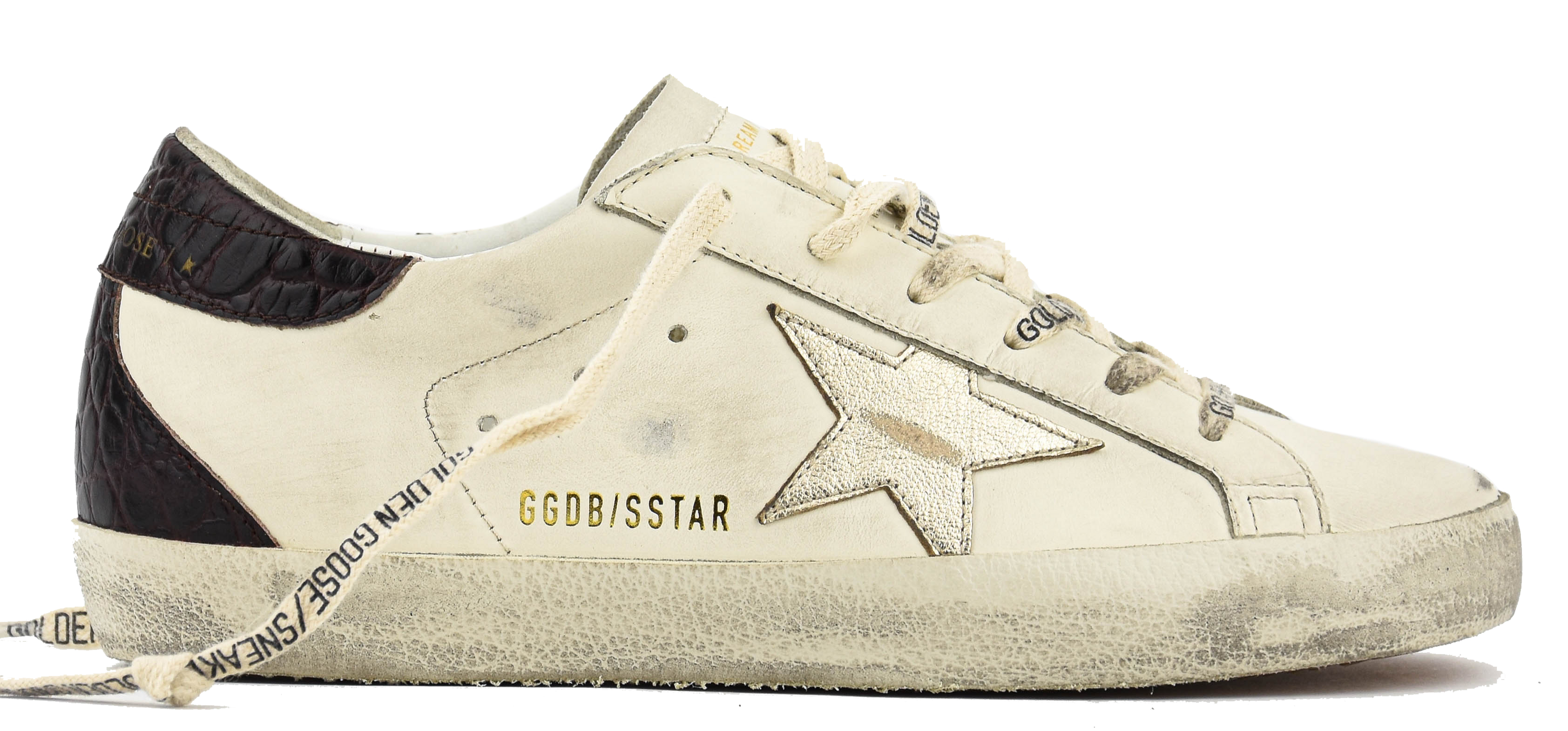 GOLDEN GOOSE SUPERSTAR CLASSIC WHITE/PLATINUM