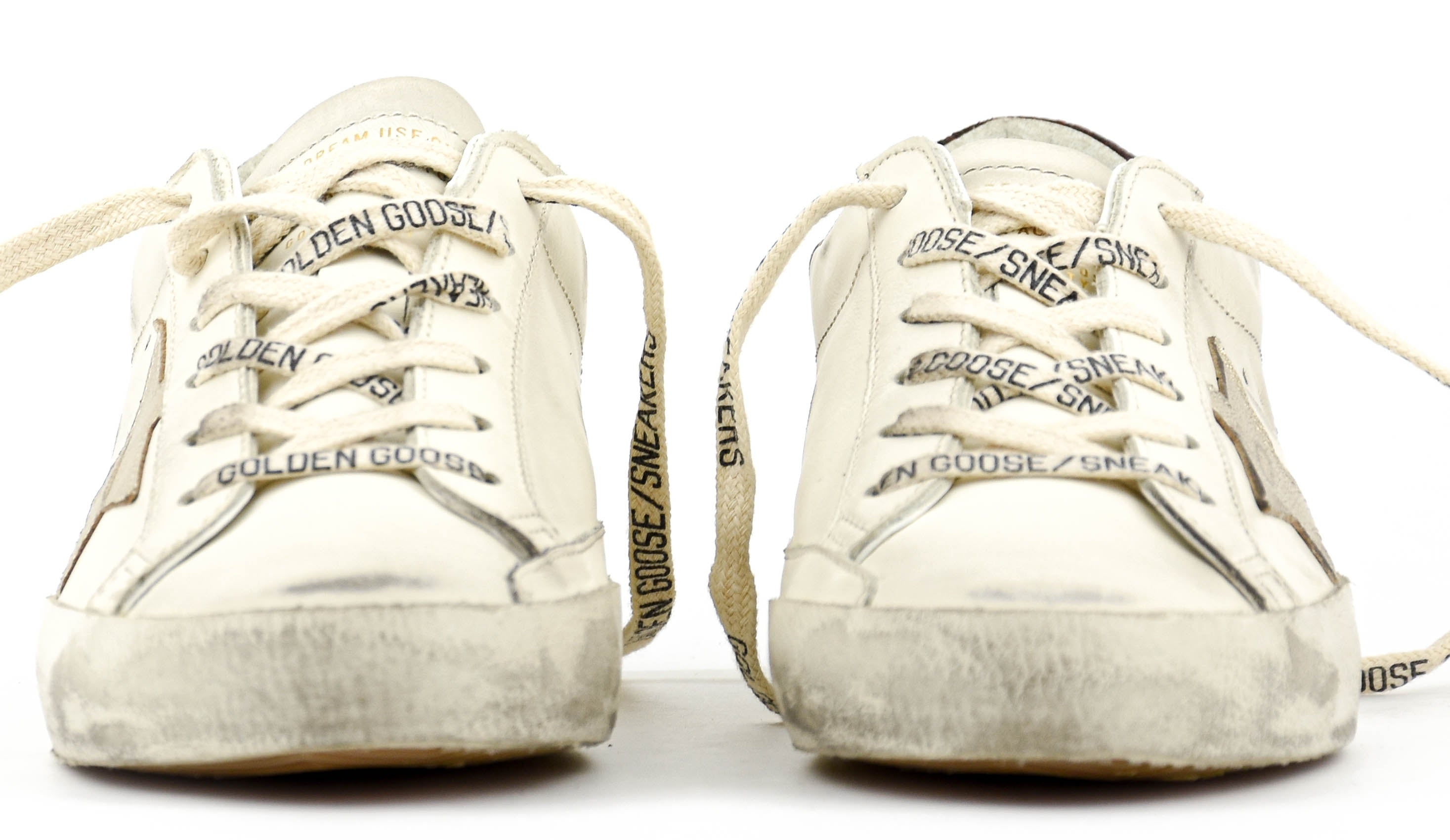 GOLDEN GOOSE SUPERSTAR CLASSIC WHITE/PLATINUM