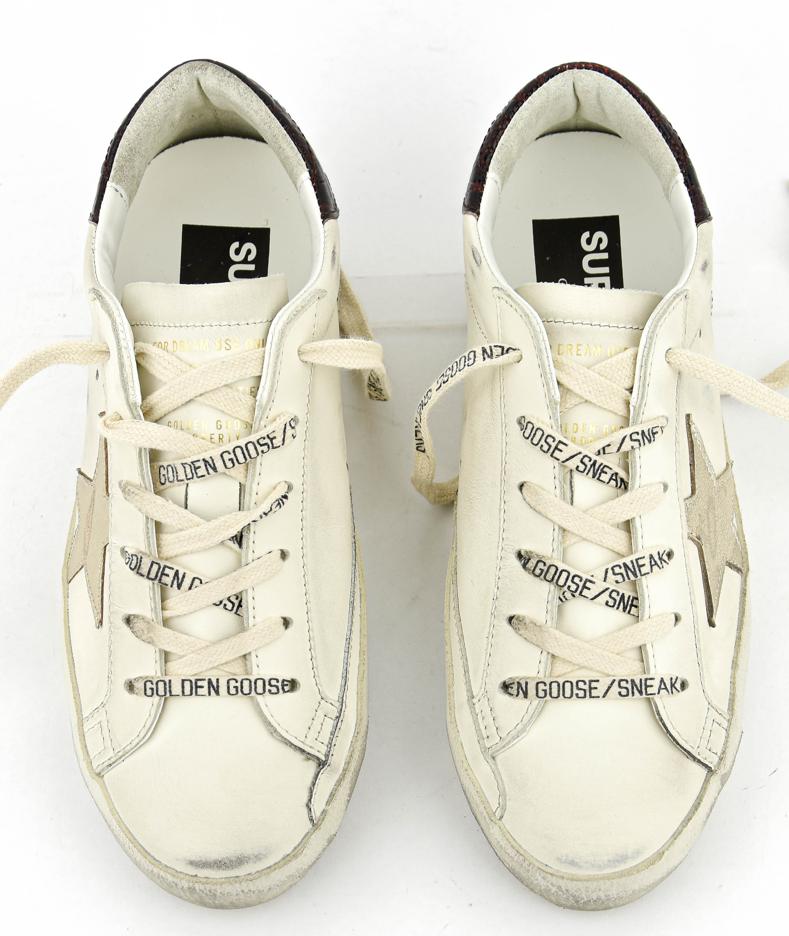 GOLDEN GOOSE SUPERSTAR CLASSIC WHITE/PLATINUM